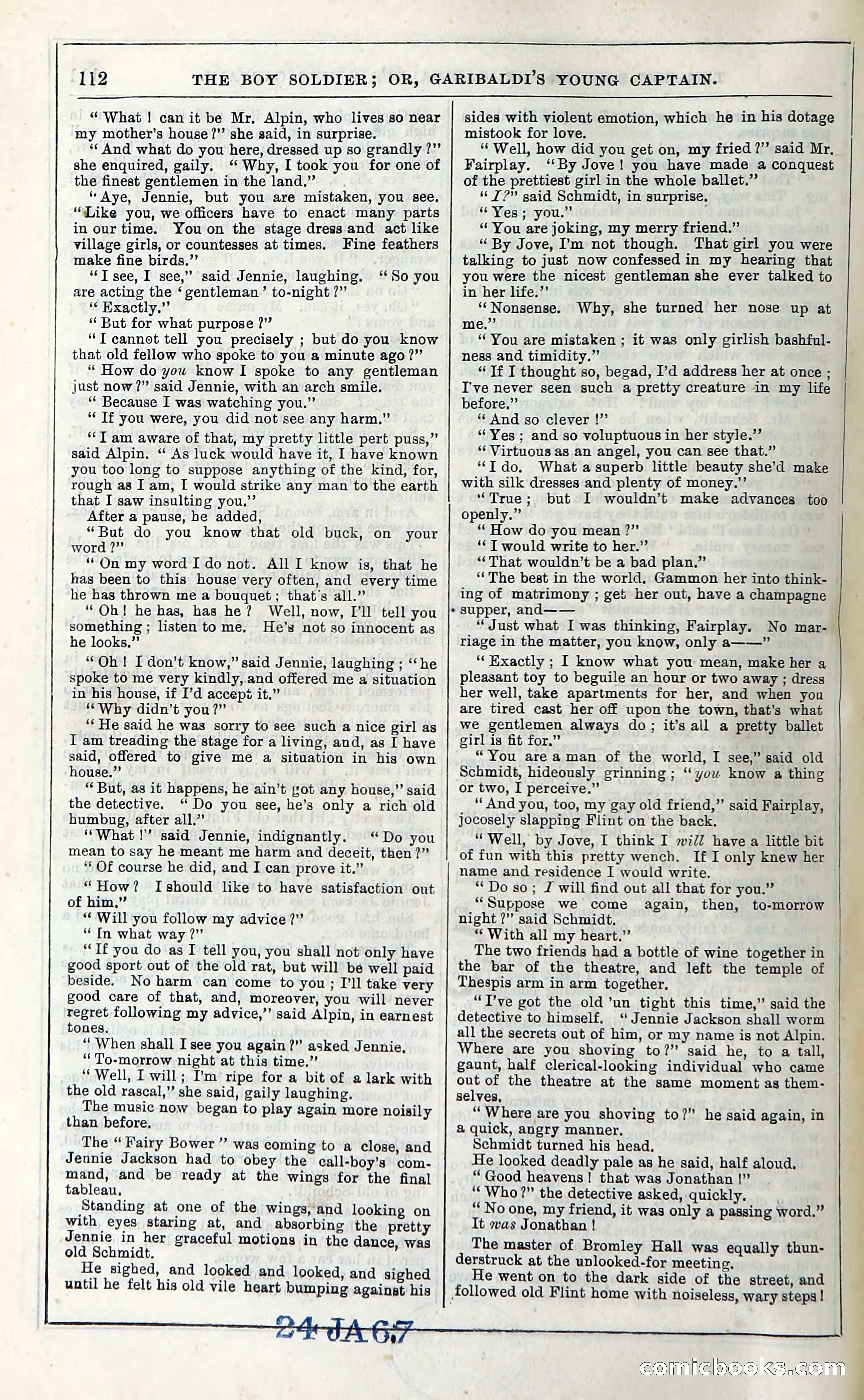 The Boy Soldier; Or, Garibaldi's Young Captain — page 118 of 390