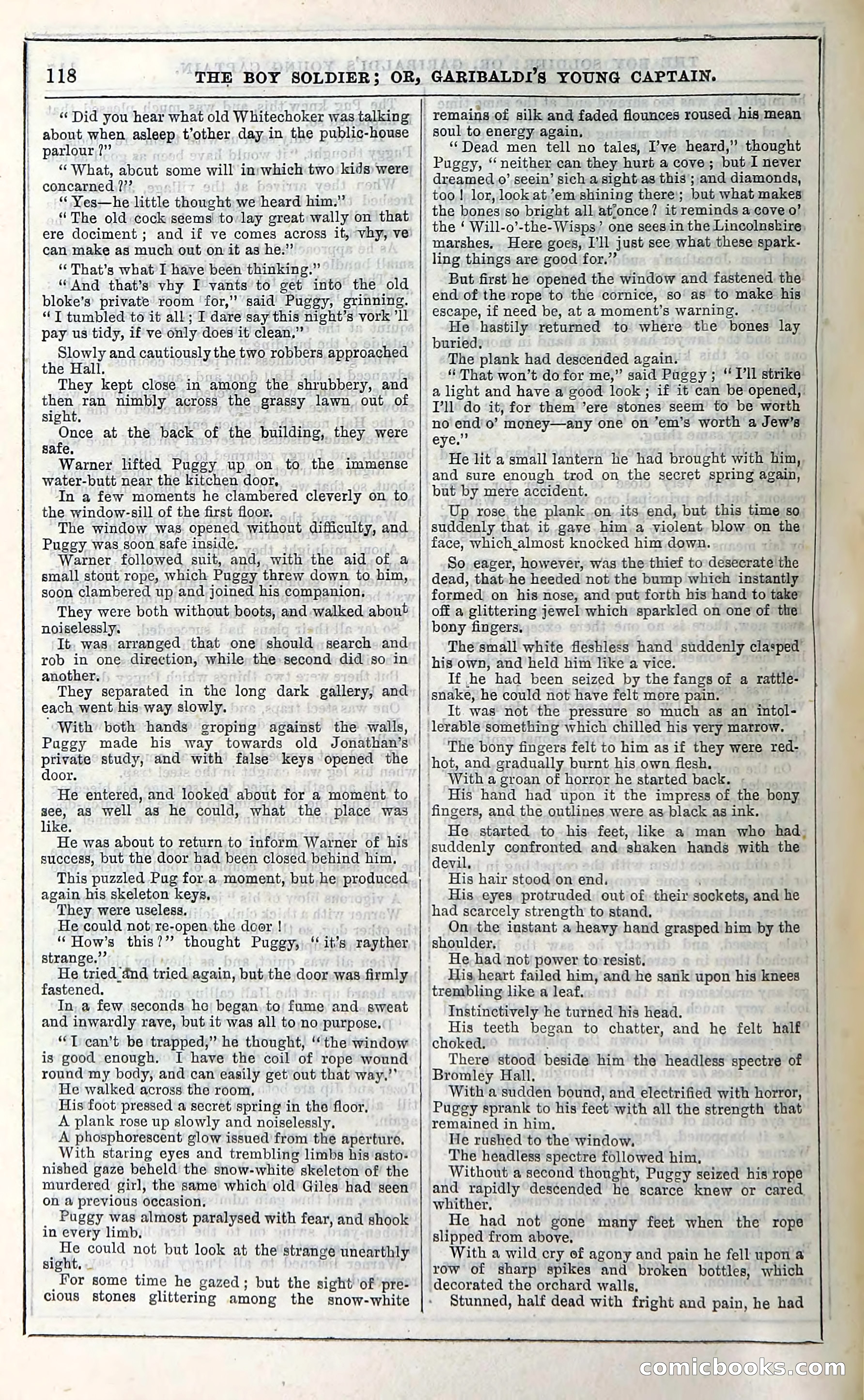 The Boy Soldier; Or, Garibaldi's Young Captain — page 124 of 390