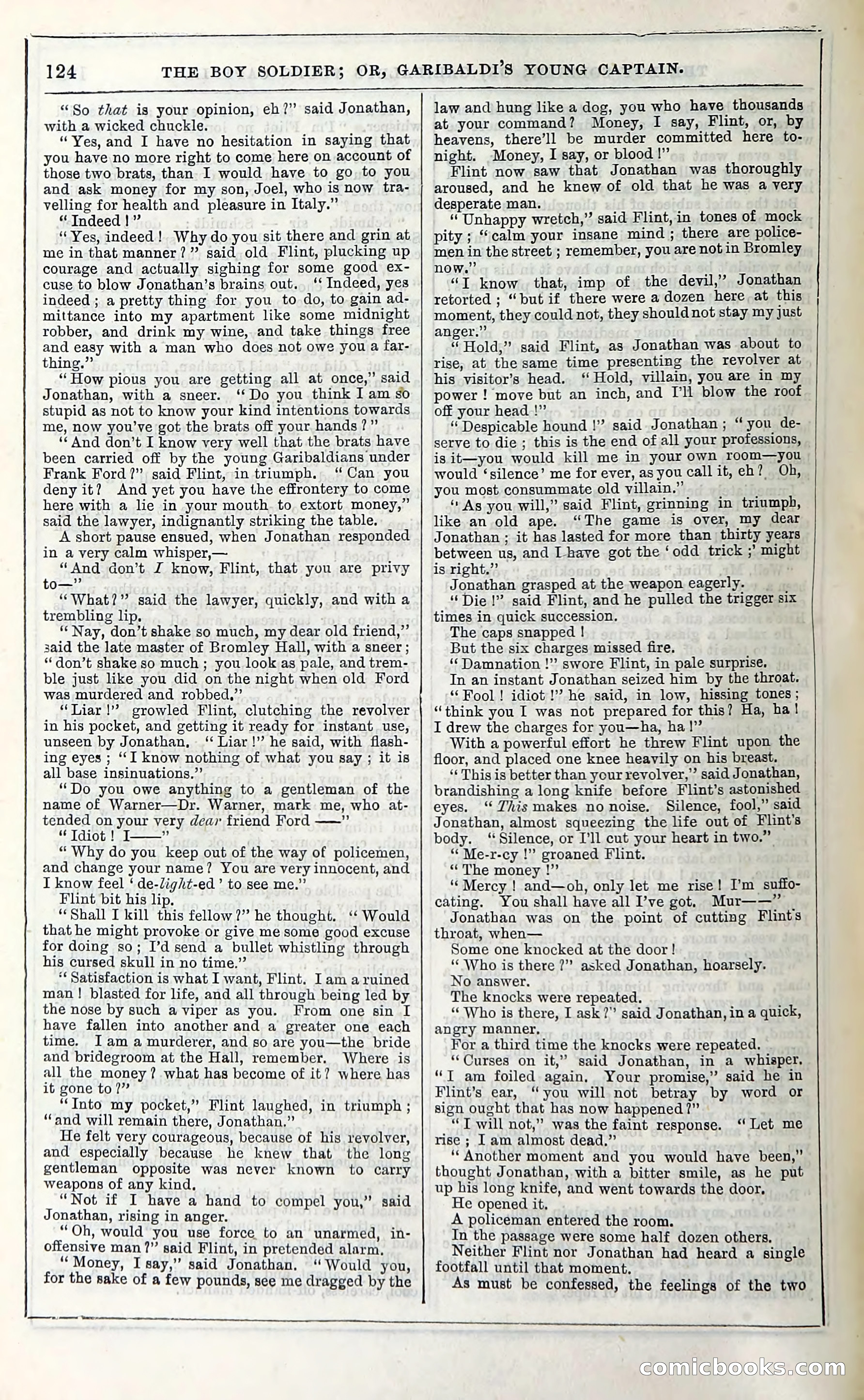 The Boy Soldier; Or, Garibaldi's Young Captain — page 130 of 390
