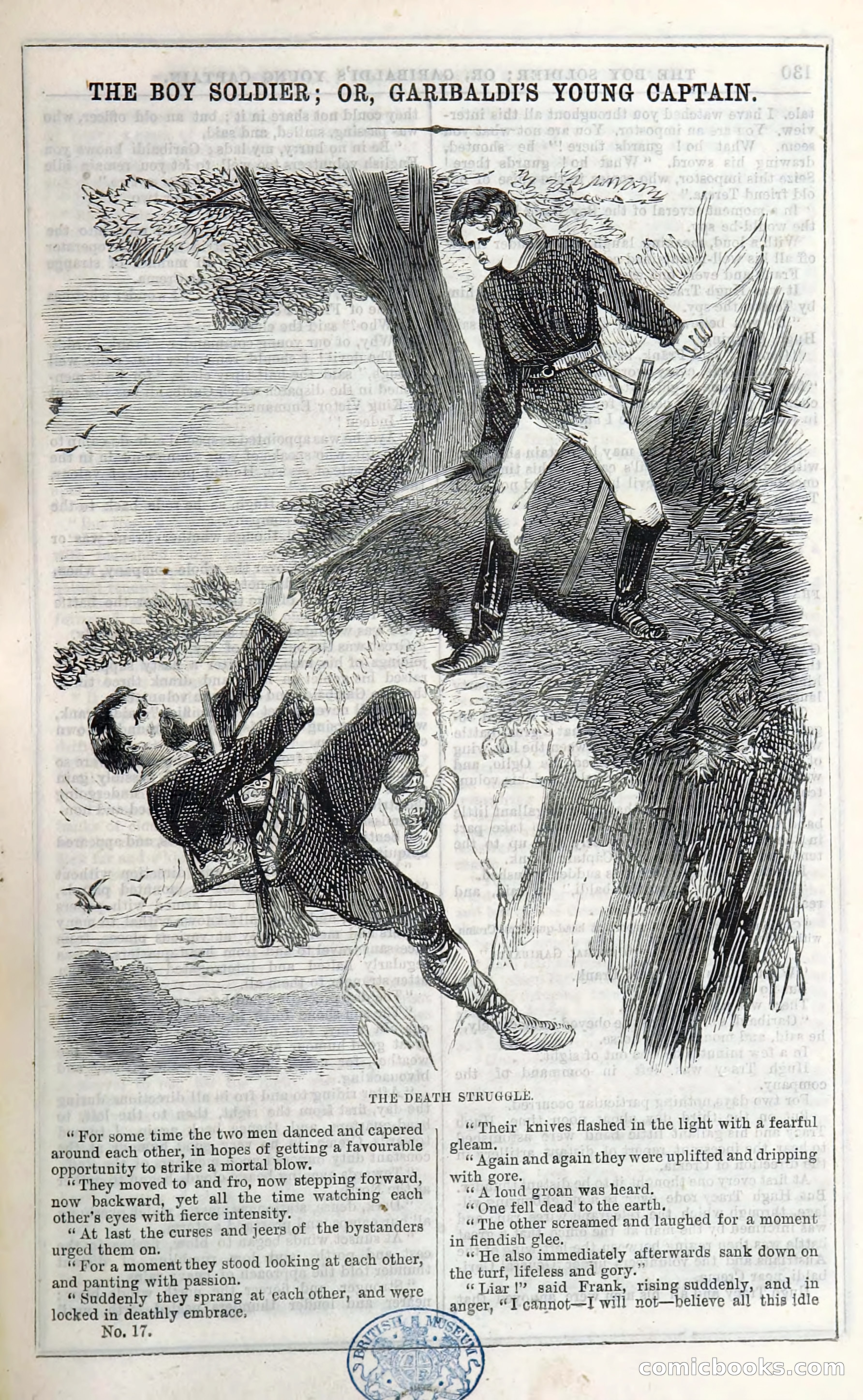 The Boy Soldier; Or, Garibaldi's Young Captain — page 135 of 390