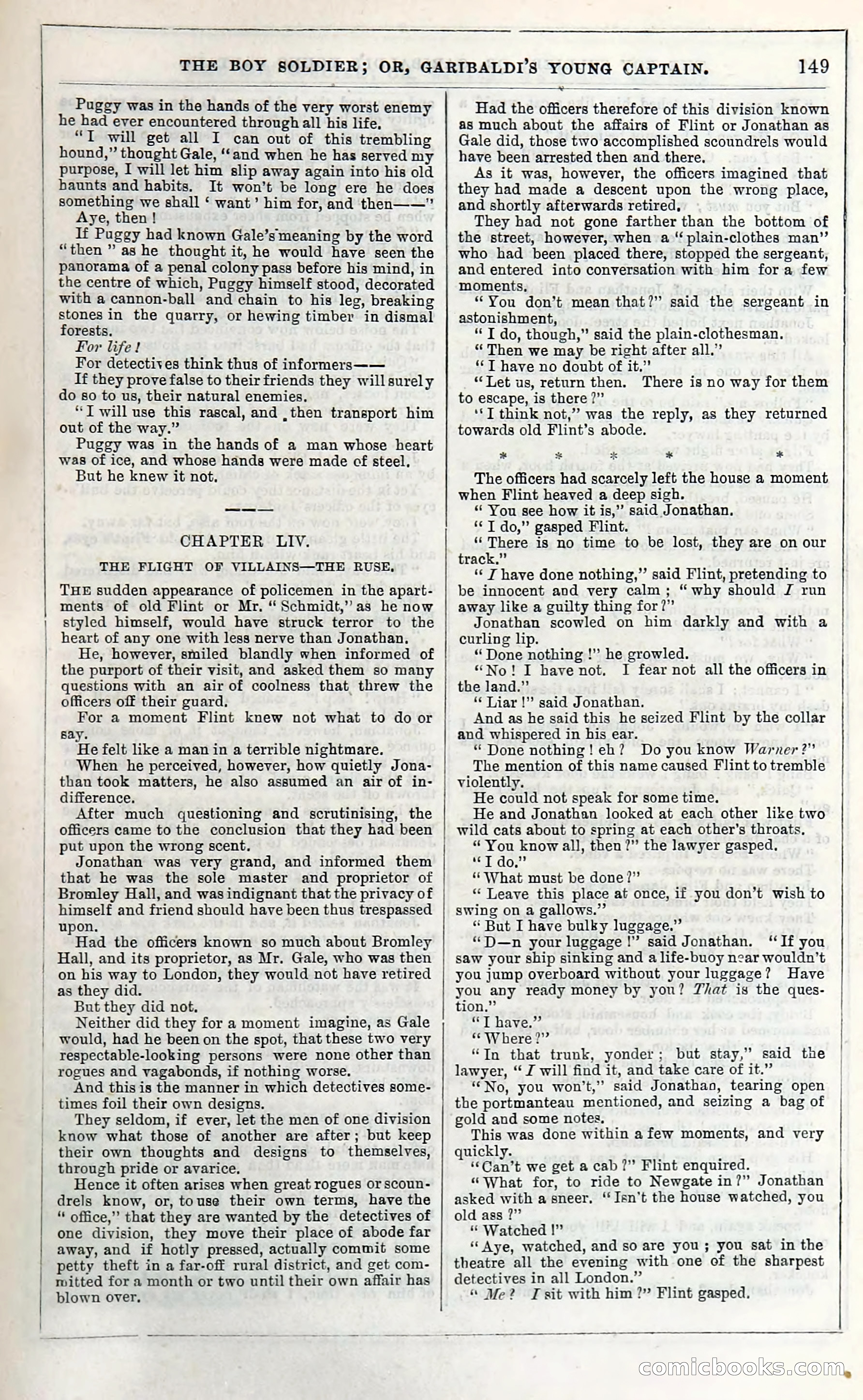 The Boy Soldier; Or, Garibaldi's Young Captain — page 155 of 390