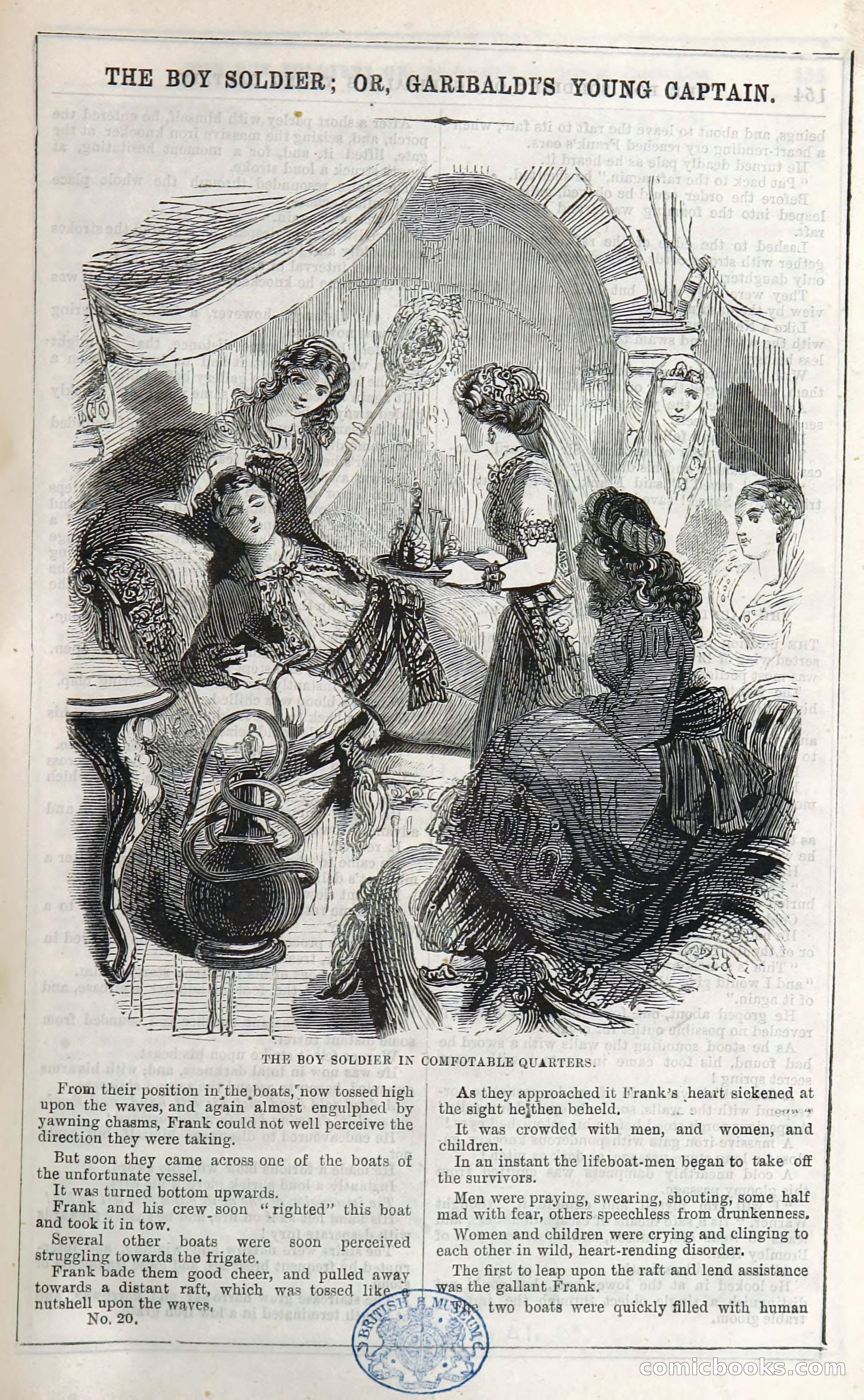 The Boy Soldier; Or, Garibaldi's Young Captain — page 159 of 390