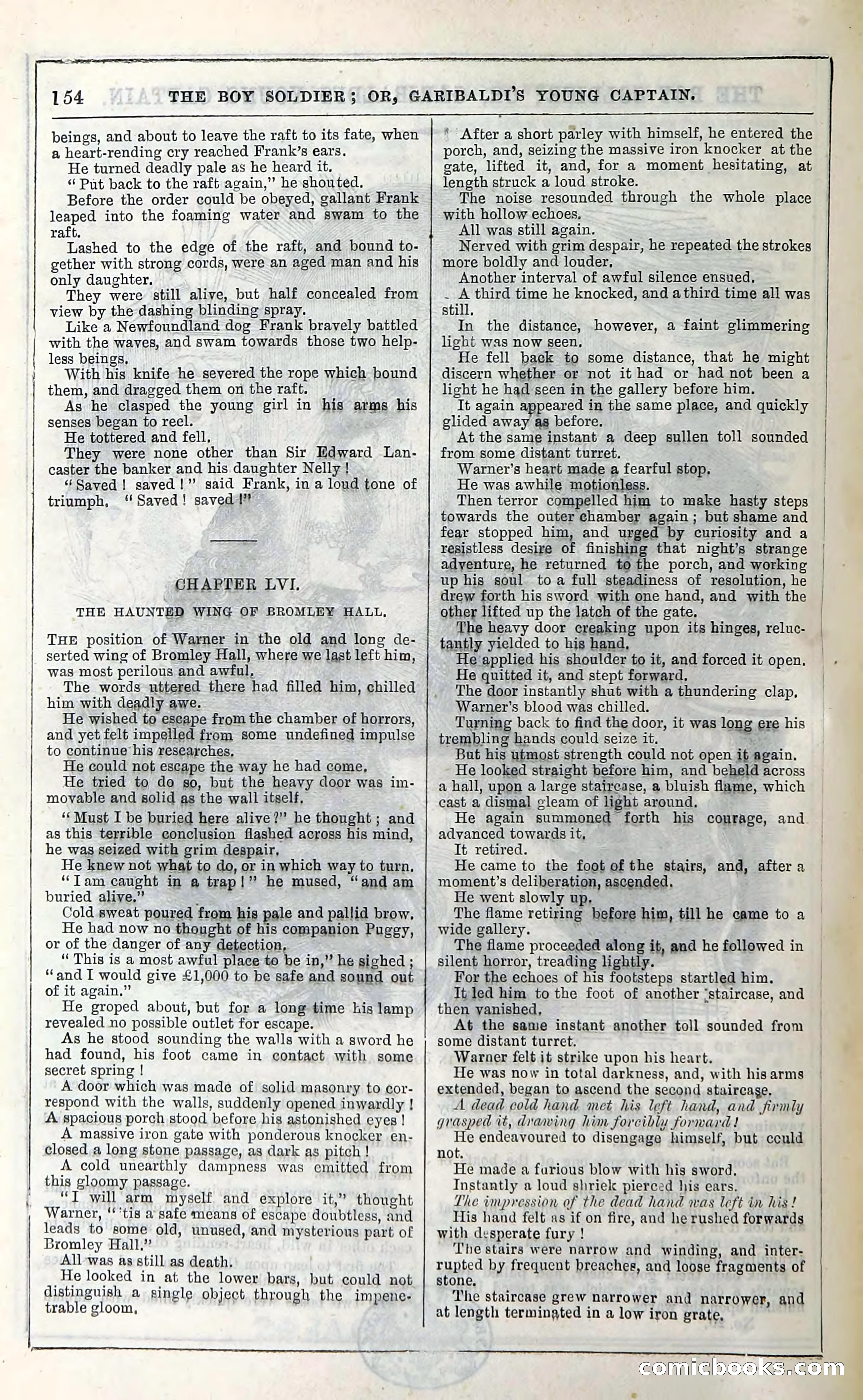 The Boy Soldier; Or, Garibaldi's Young Captain — page 160 of 390
