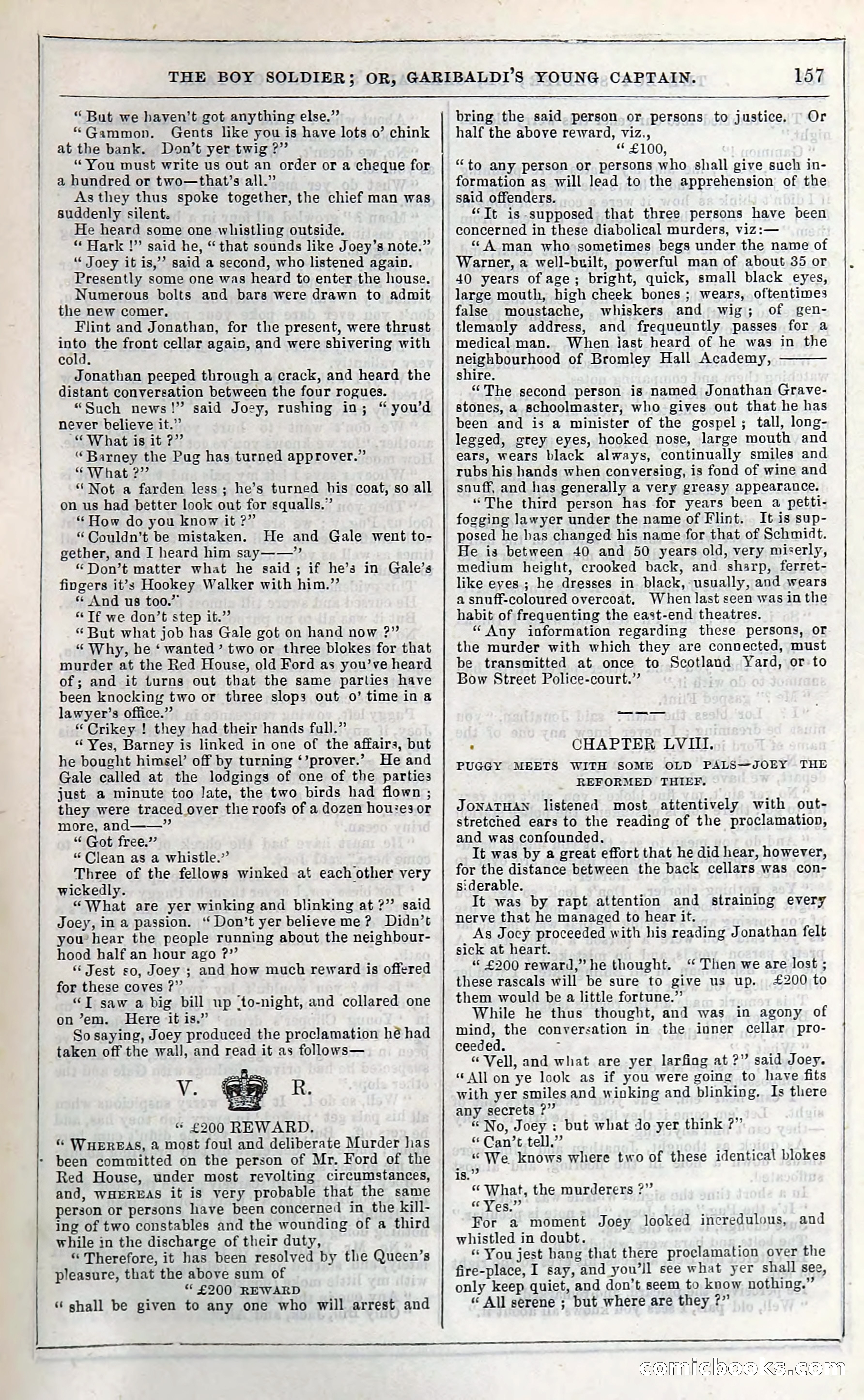 The Boy Soldier; Or, Garibaldi's Young Captain — page 163 of 390