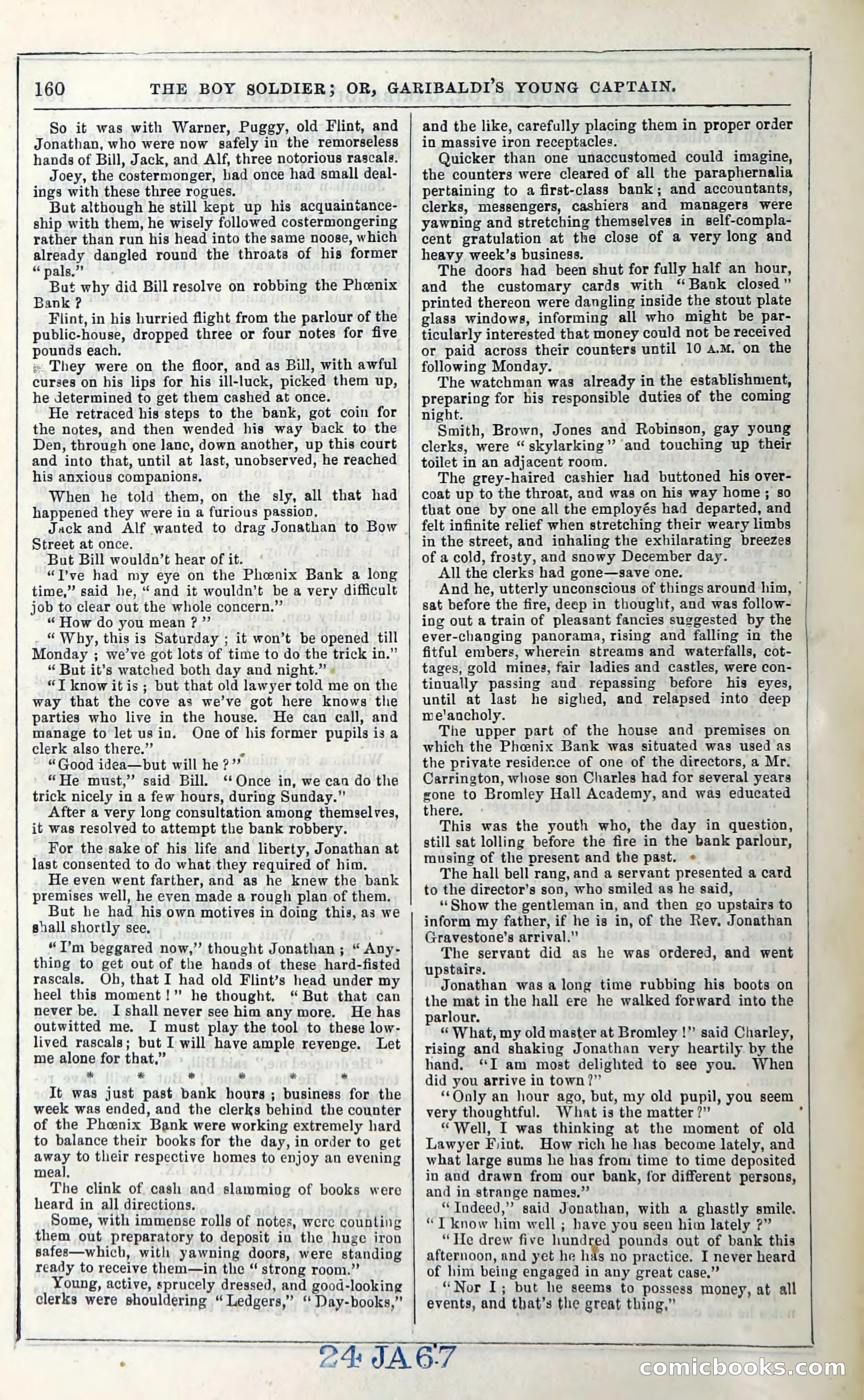 The Boy Soldier; Or, Garibaldi's Young Captain — page 166 of 390