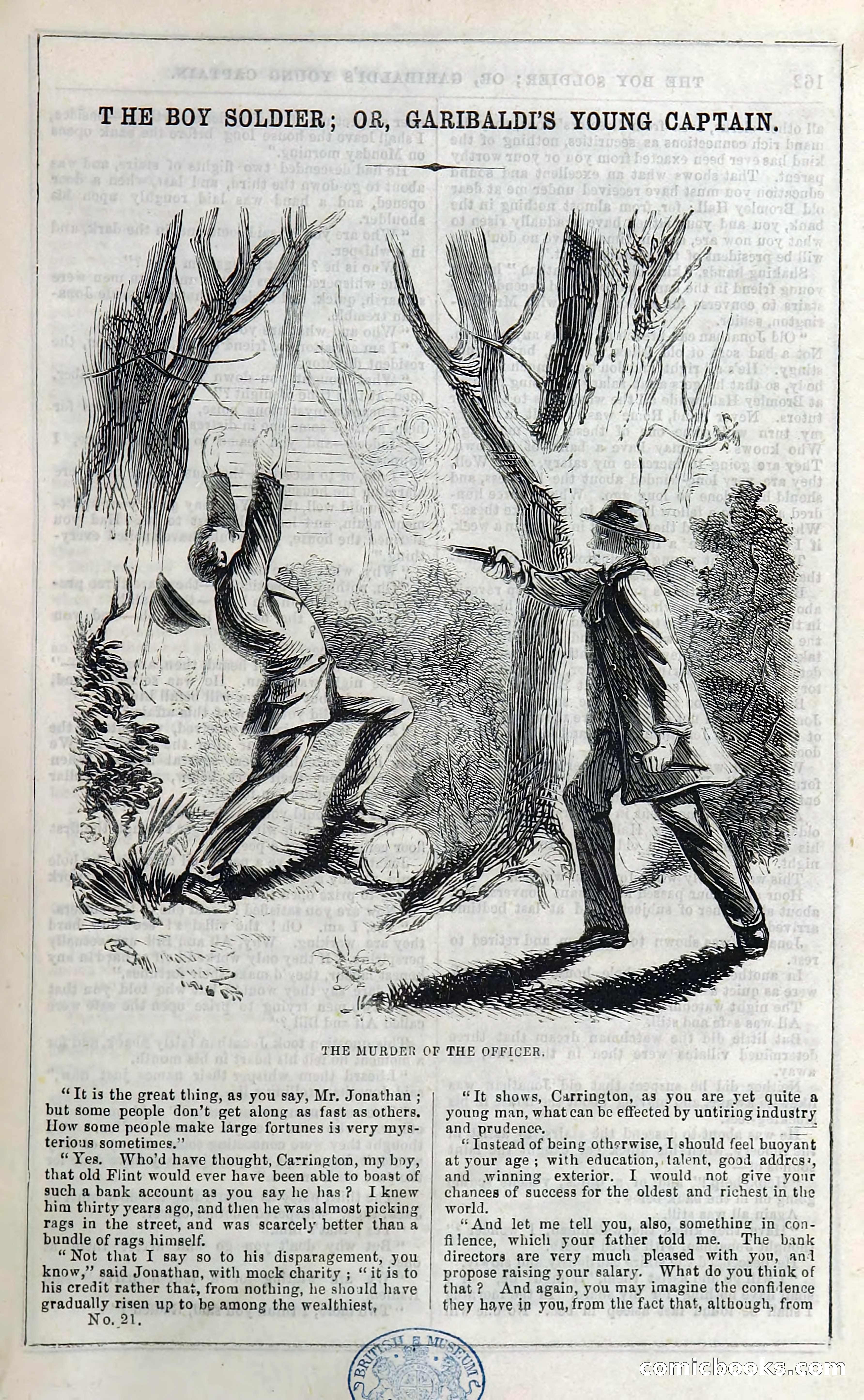 The Boy Soldier; Or, Garibaldi's Young Captain — page 167 of 390