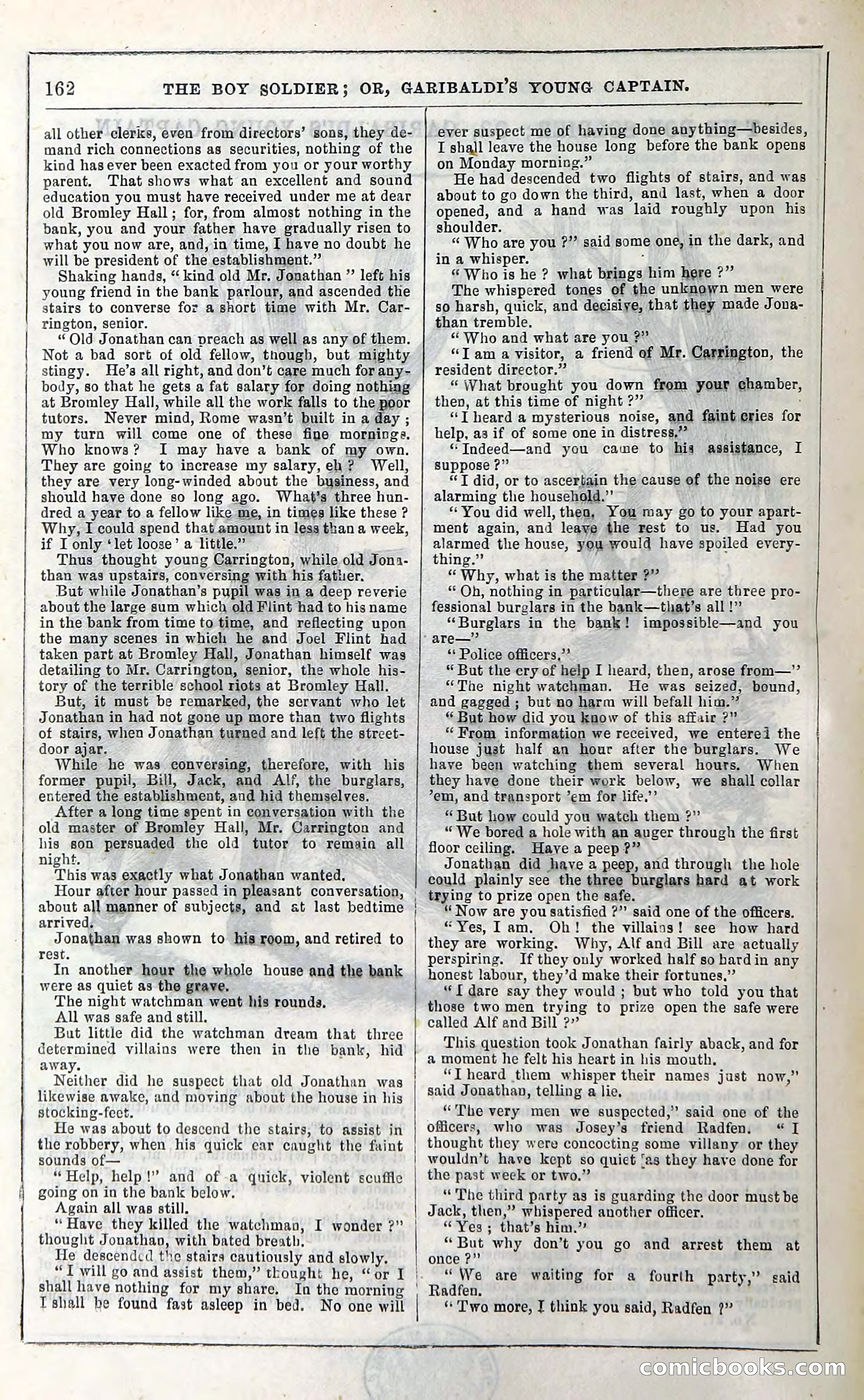 The Boy Soldier; Or, Garibaldi's Young Captain — page 168 of 390
