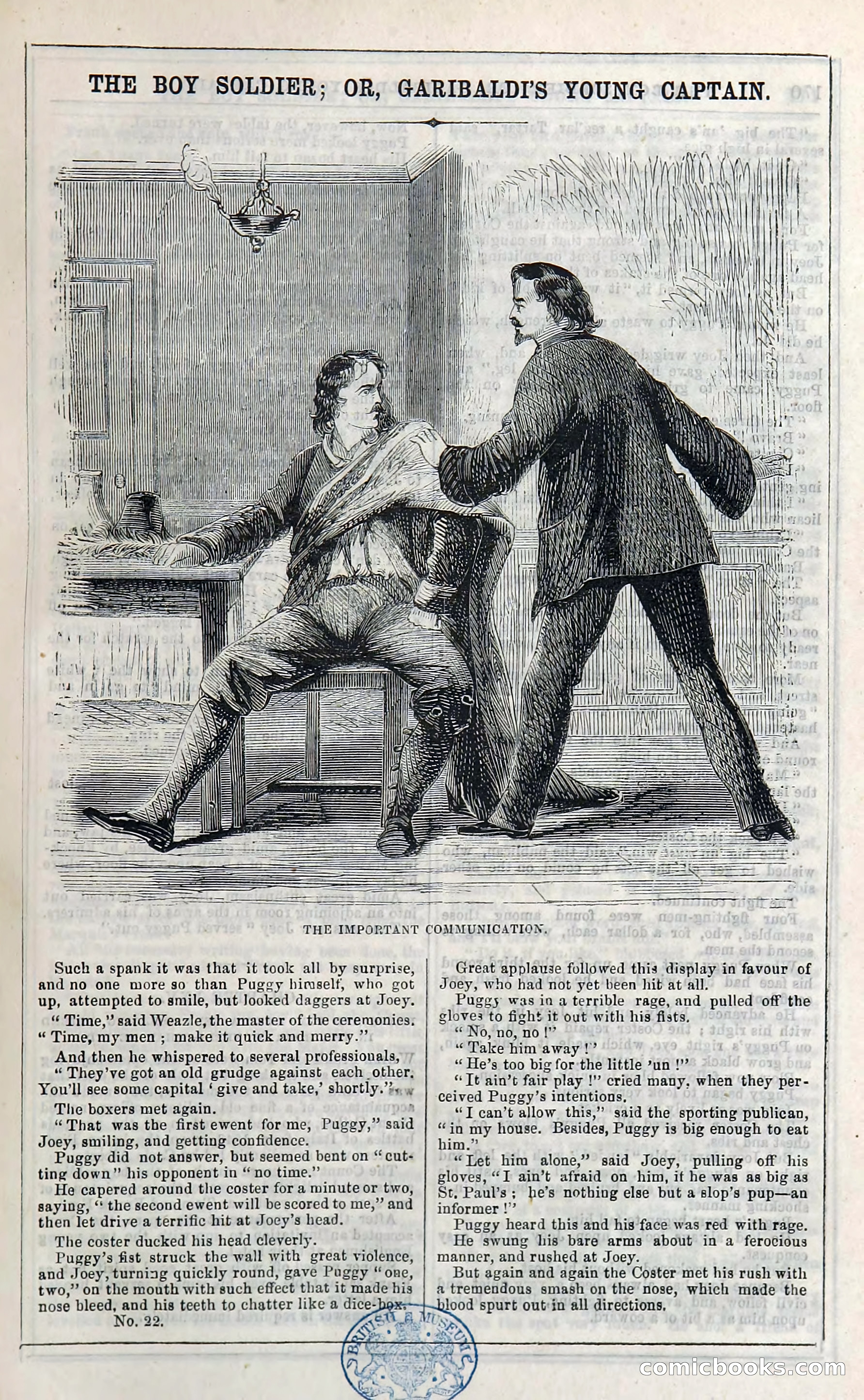 The Boy Soldier; Or, Garibaldi's Young Captain — page 175 of 390