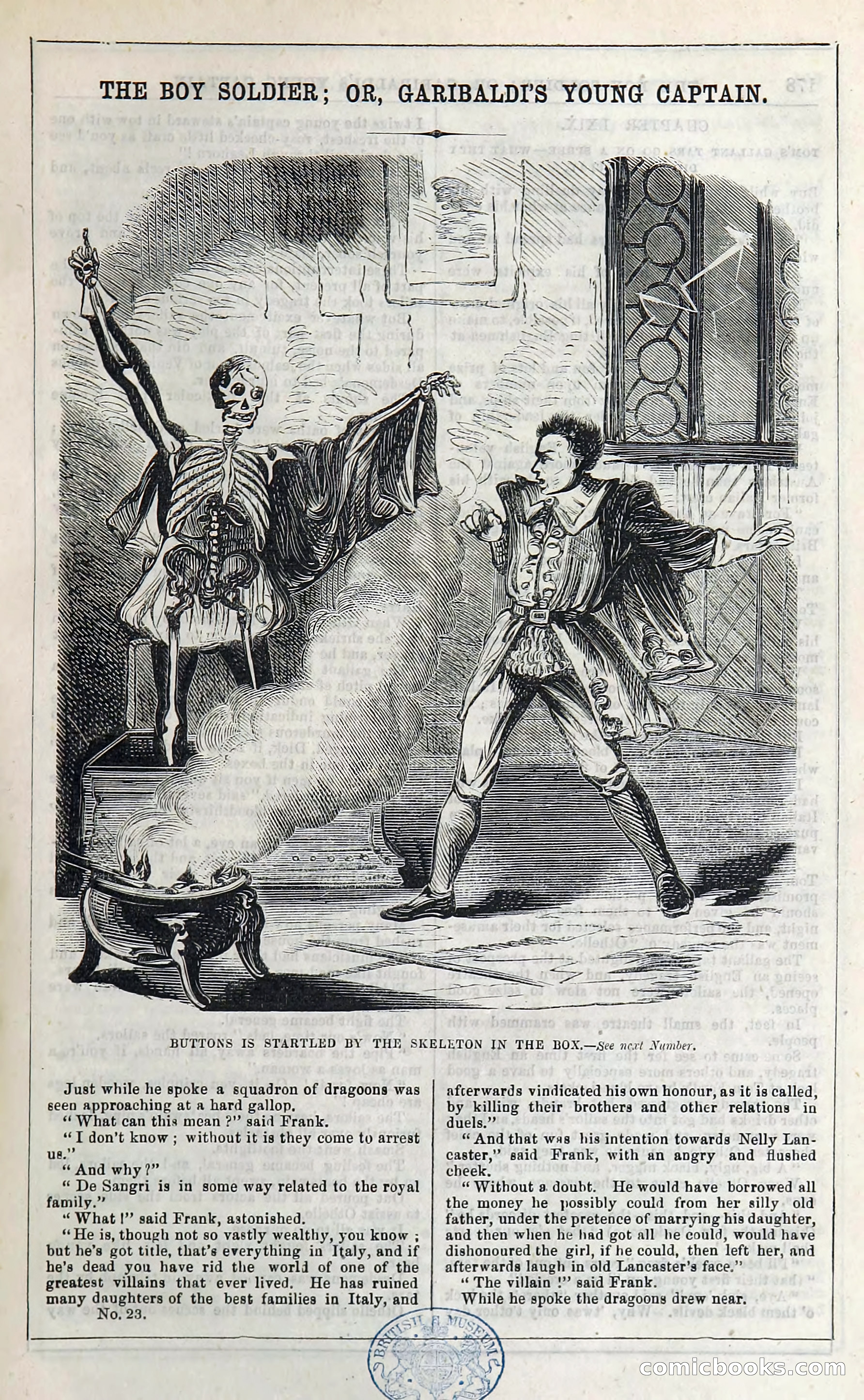 The Boy Soldier; Or, Garibaldi's Young Captain — page 183 of 390