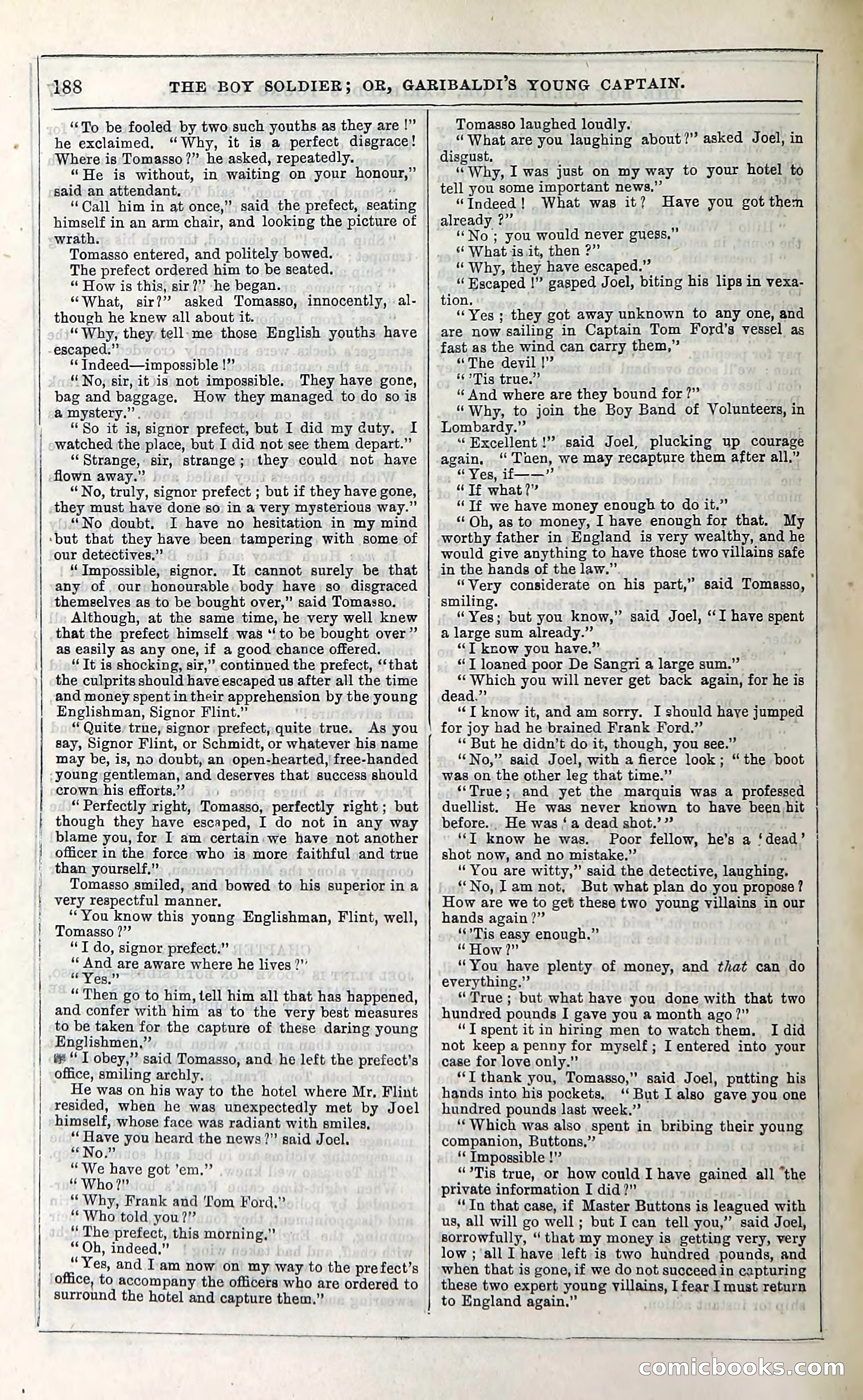 The Boy Soldier; Or, Garibaldi's Young Captain — page 194 of 390