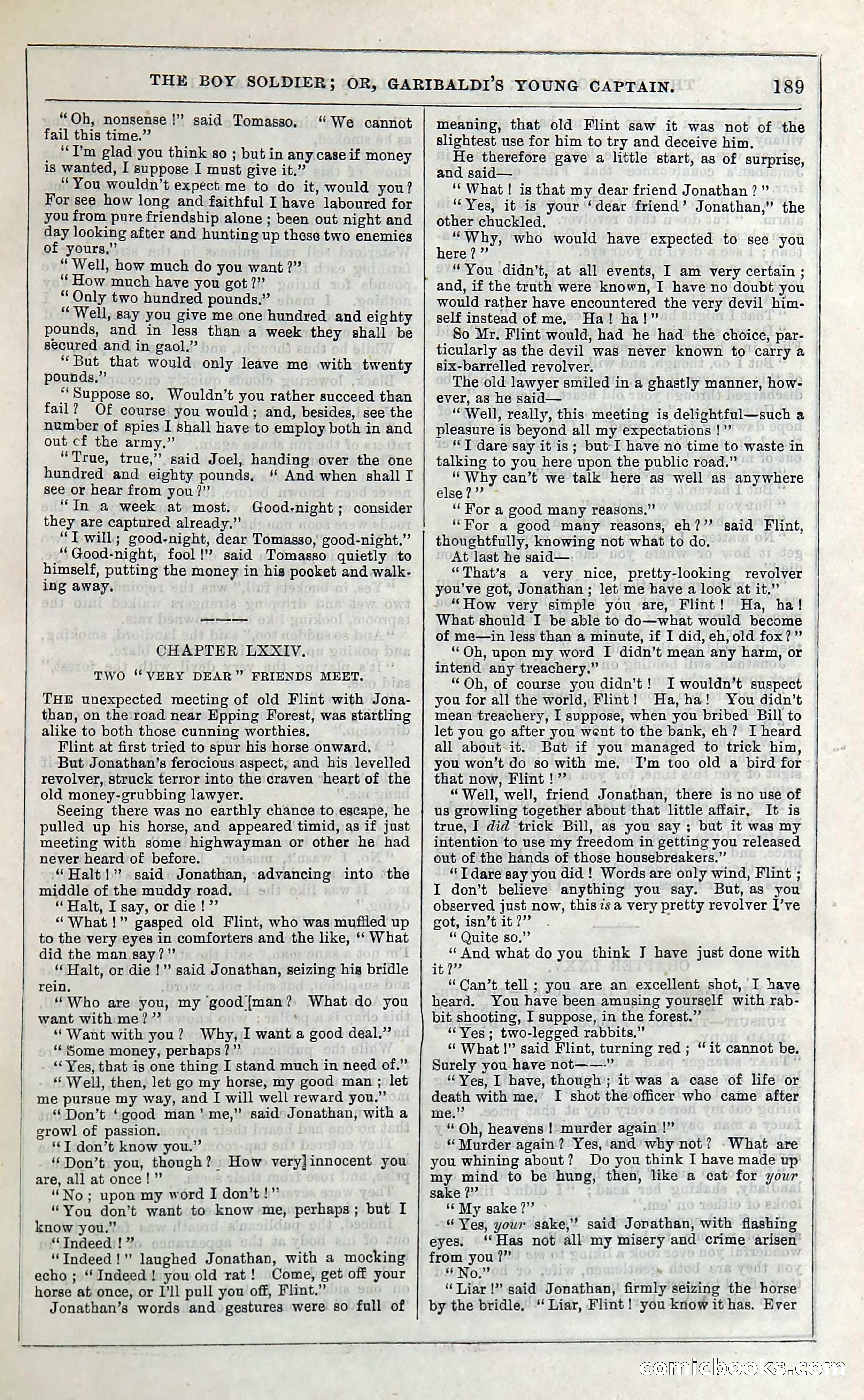The Boy Soldier; Or, Garibaldi's Young Captain — page 195 of 390