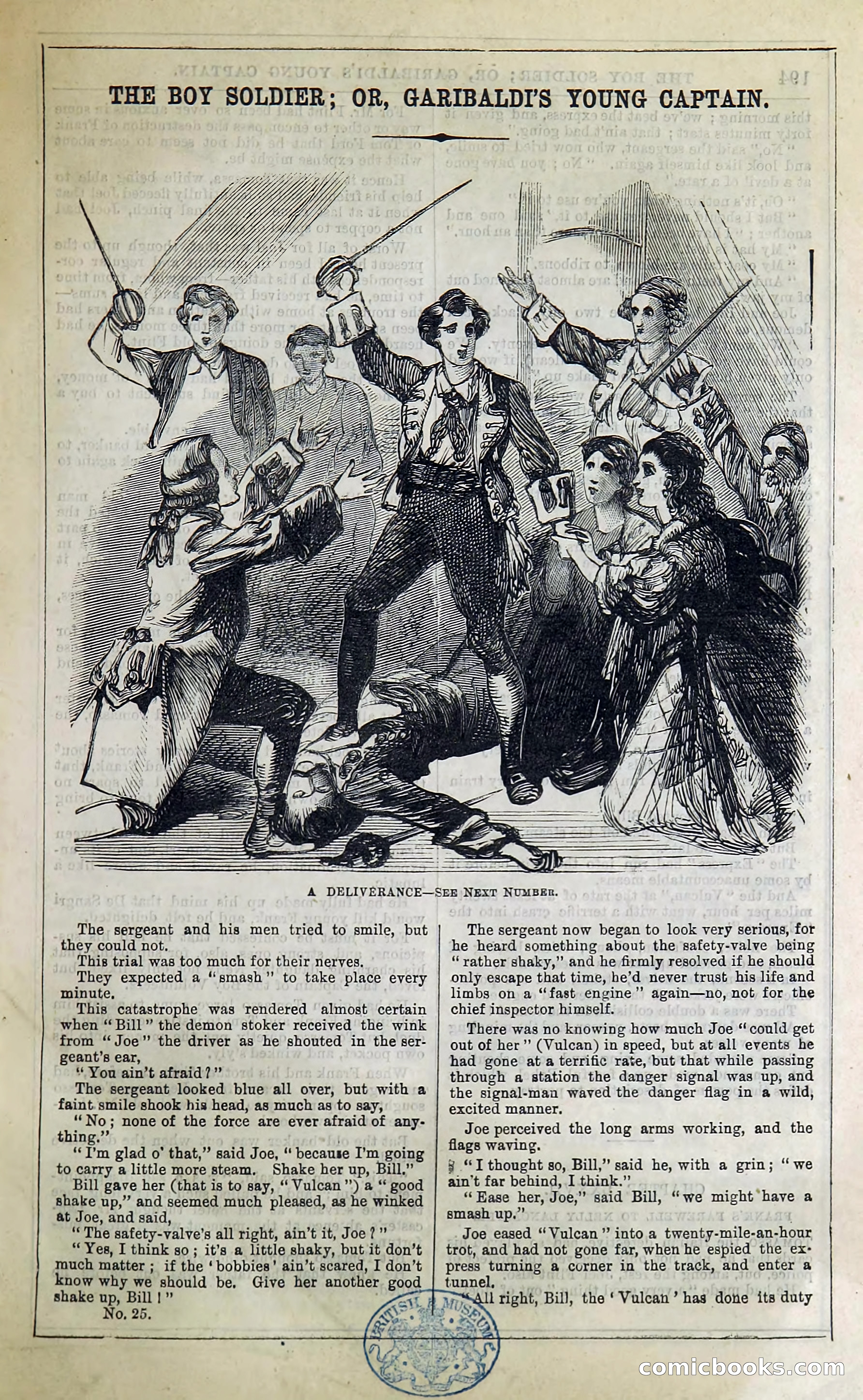 The Boy Soldier; Or, Garibaldi's Young Captain — page 199 of 390