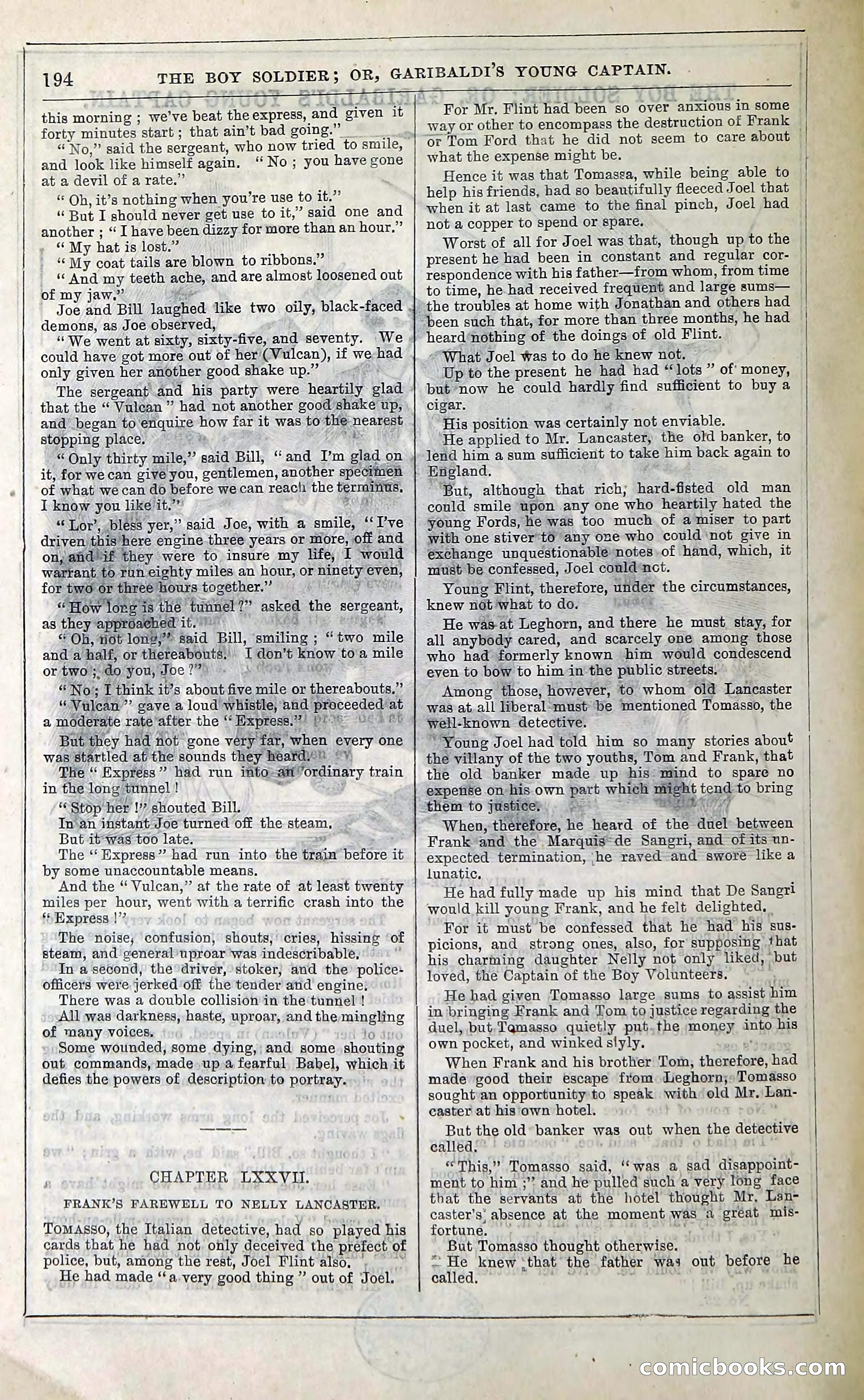 The Boy Soldier; Or, Garibaldi's Young Captain — page 200 of 390