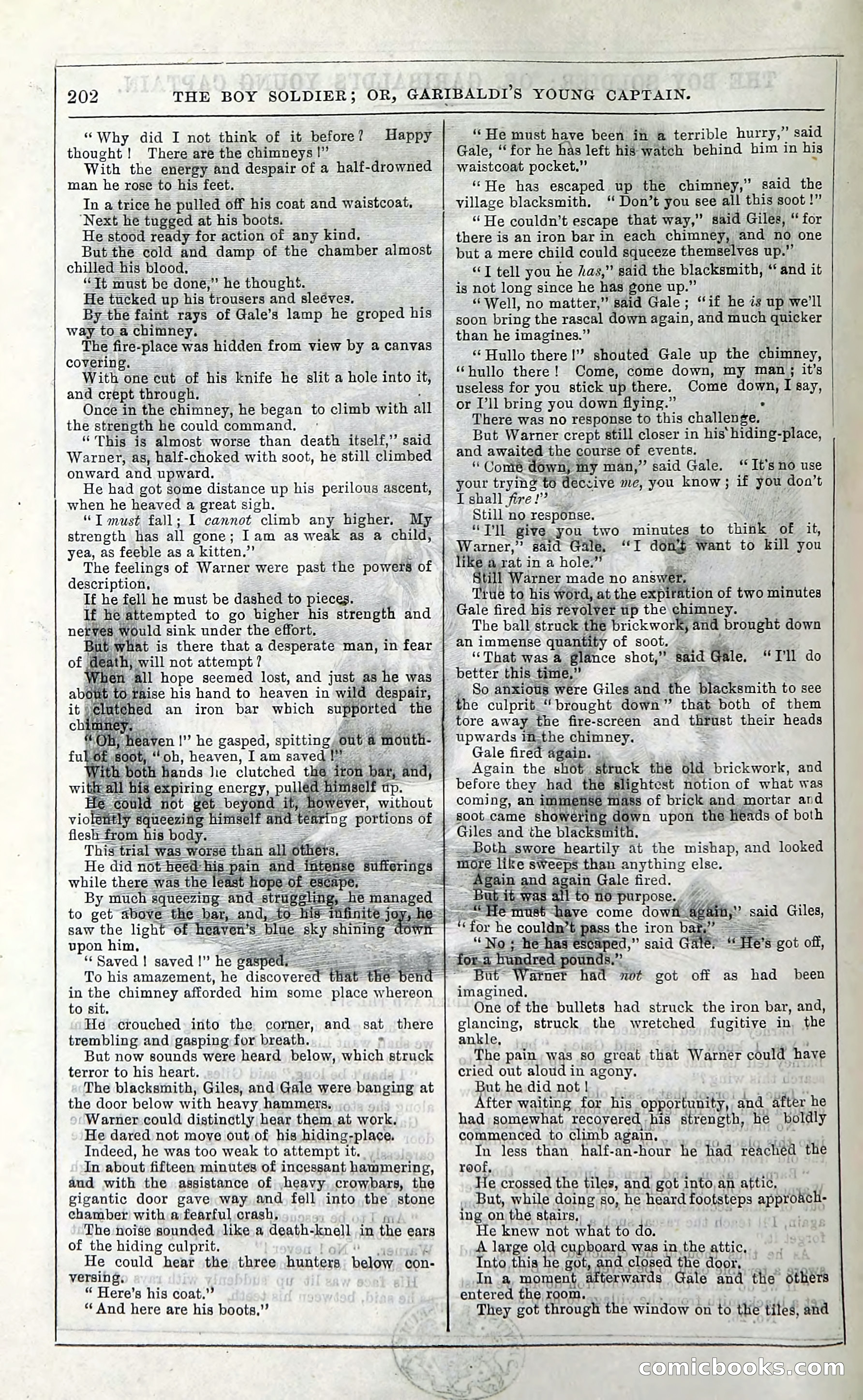 The Boy Soldier; Or, Garibaldi's Young Captain — page 208 of 390