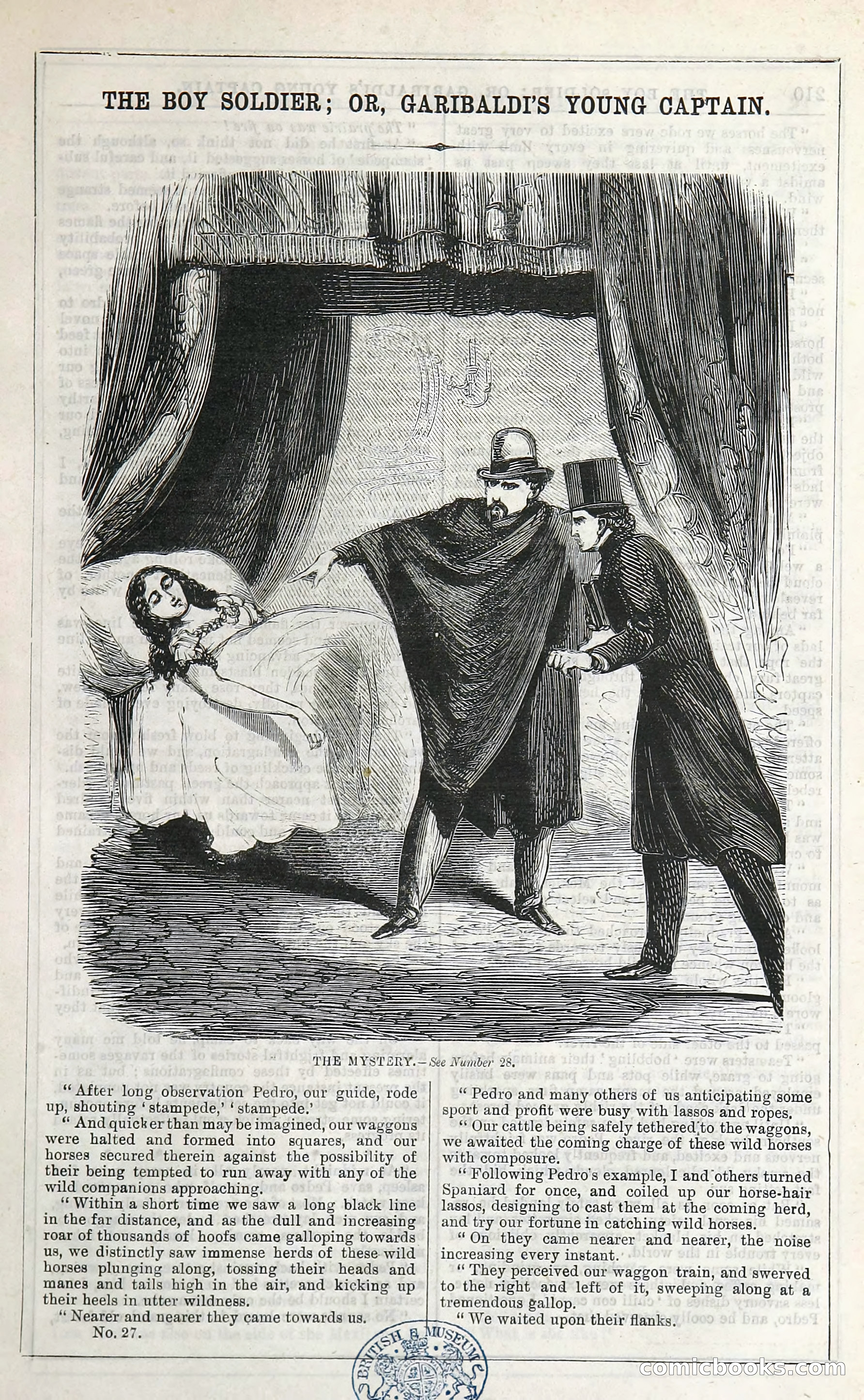 The Boy Soldier; Or, Garibaldi's Young Captain — page 215 of 390