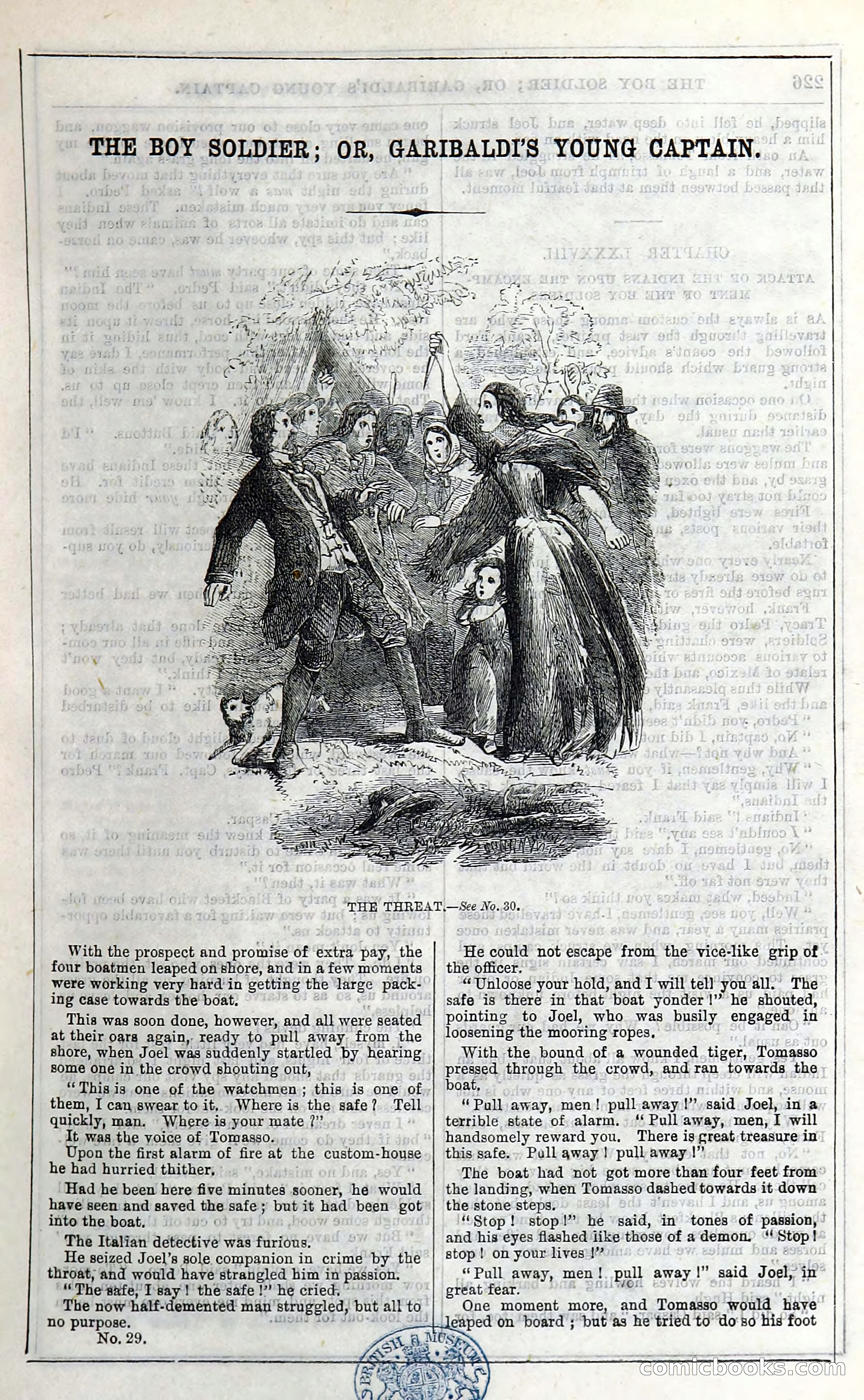 The Boy Soldier; Or, Garibaldi's Young Captain — page 231 of 390