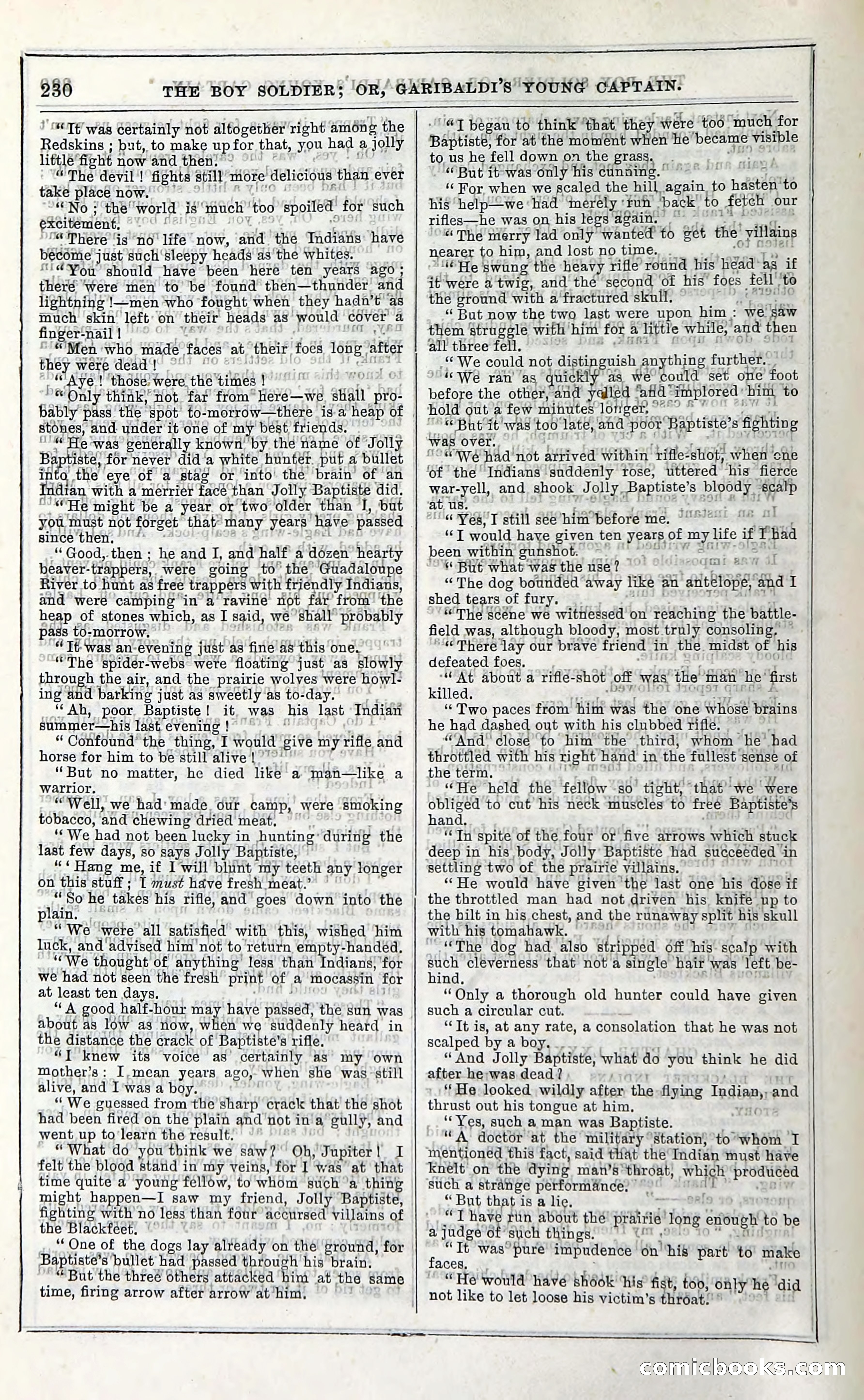 The Boy Soldier; Or, Garibaldi's Young Captain — page 236 of 390