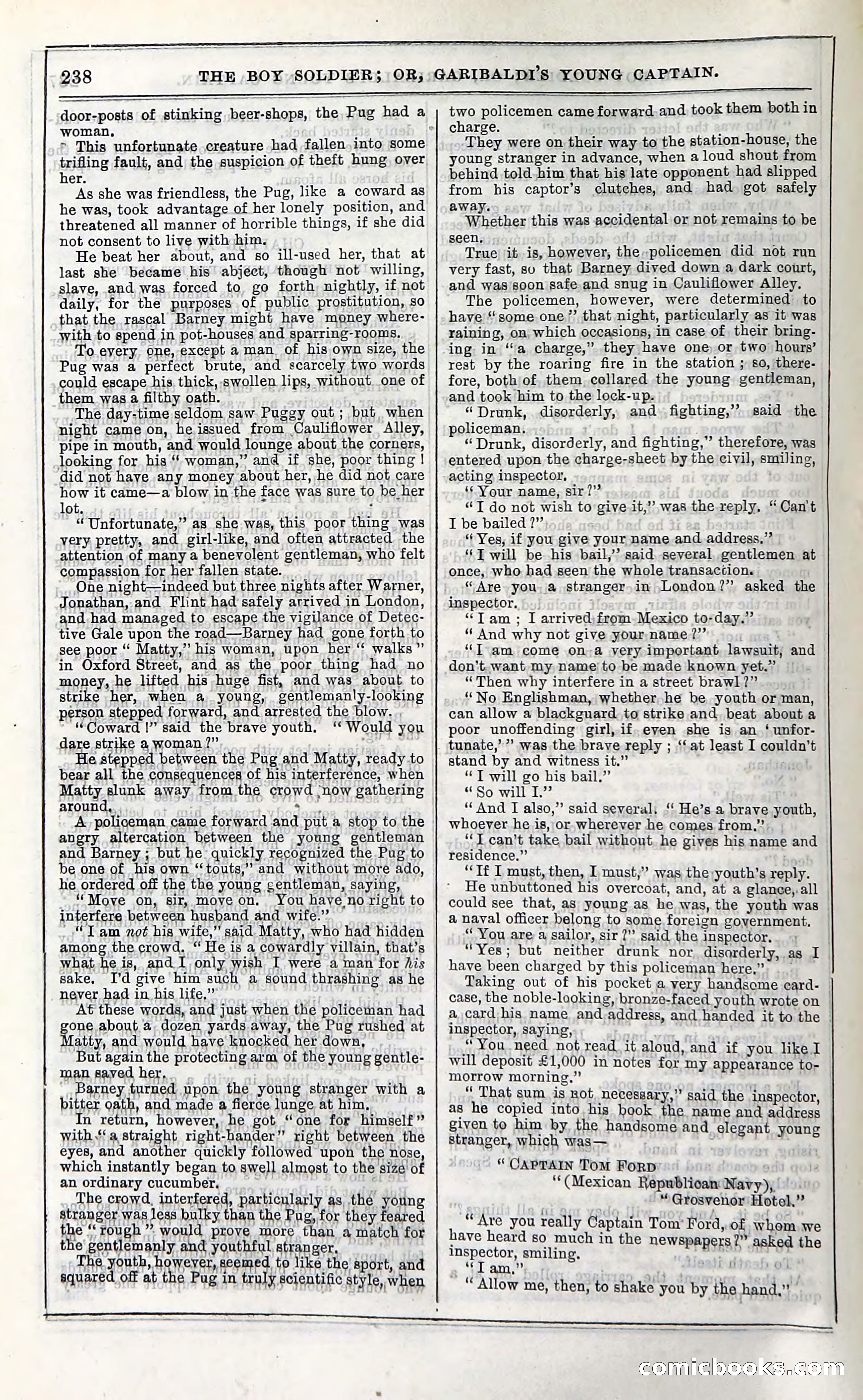 The Boy Soldier; Or, Garibaldi's Young Captain — page 244 of 390
