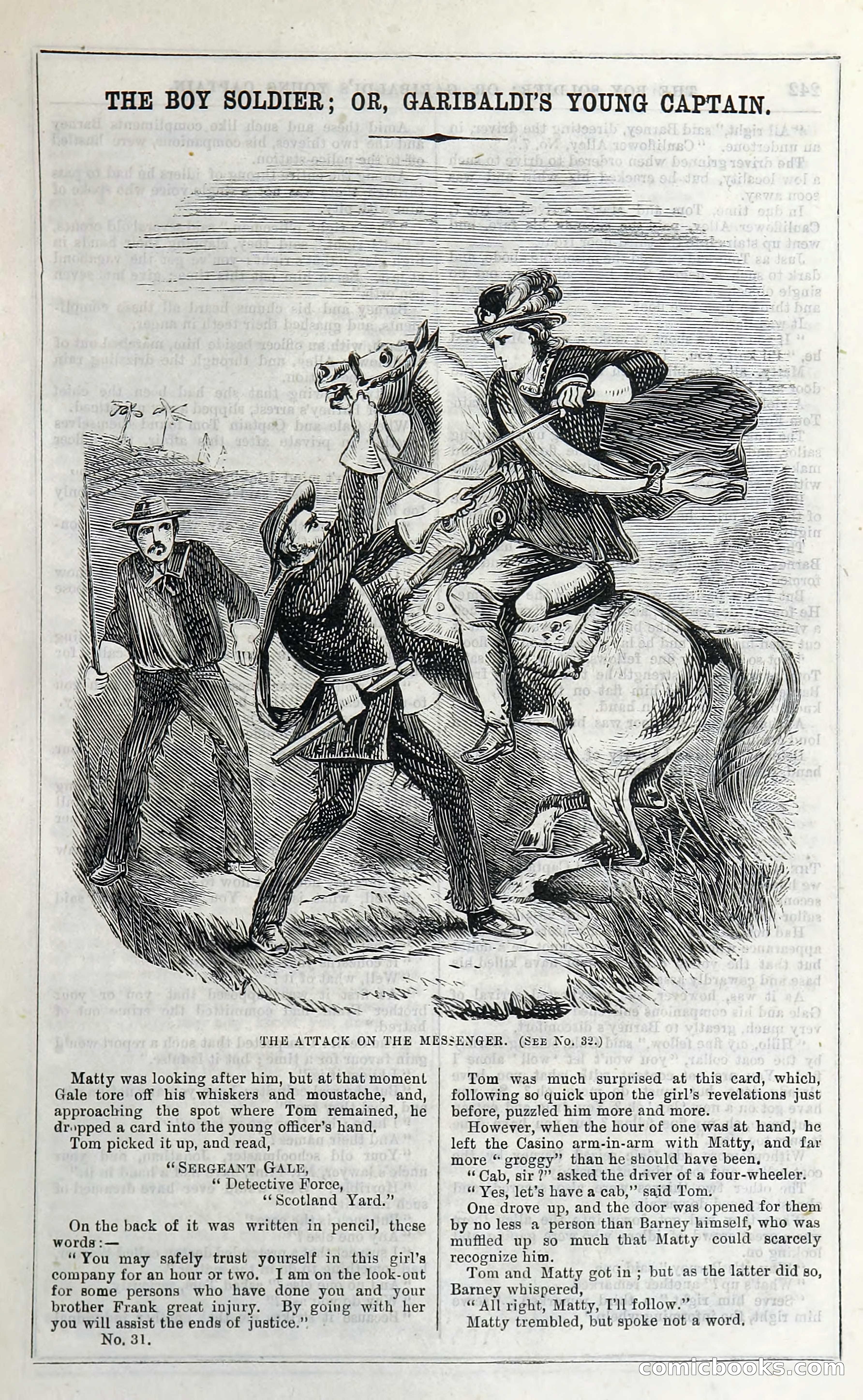 The Boy Soldier; Or, Garibaldi's Young Captain — page 247 of 390