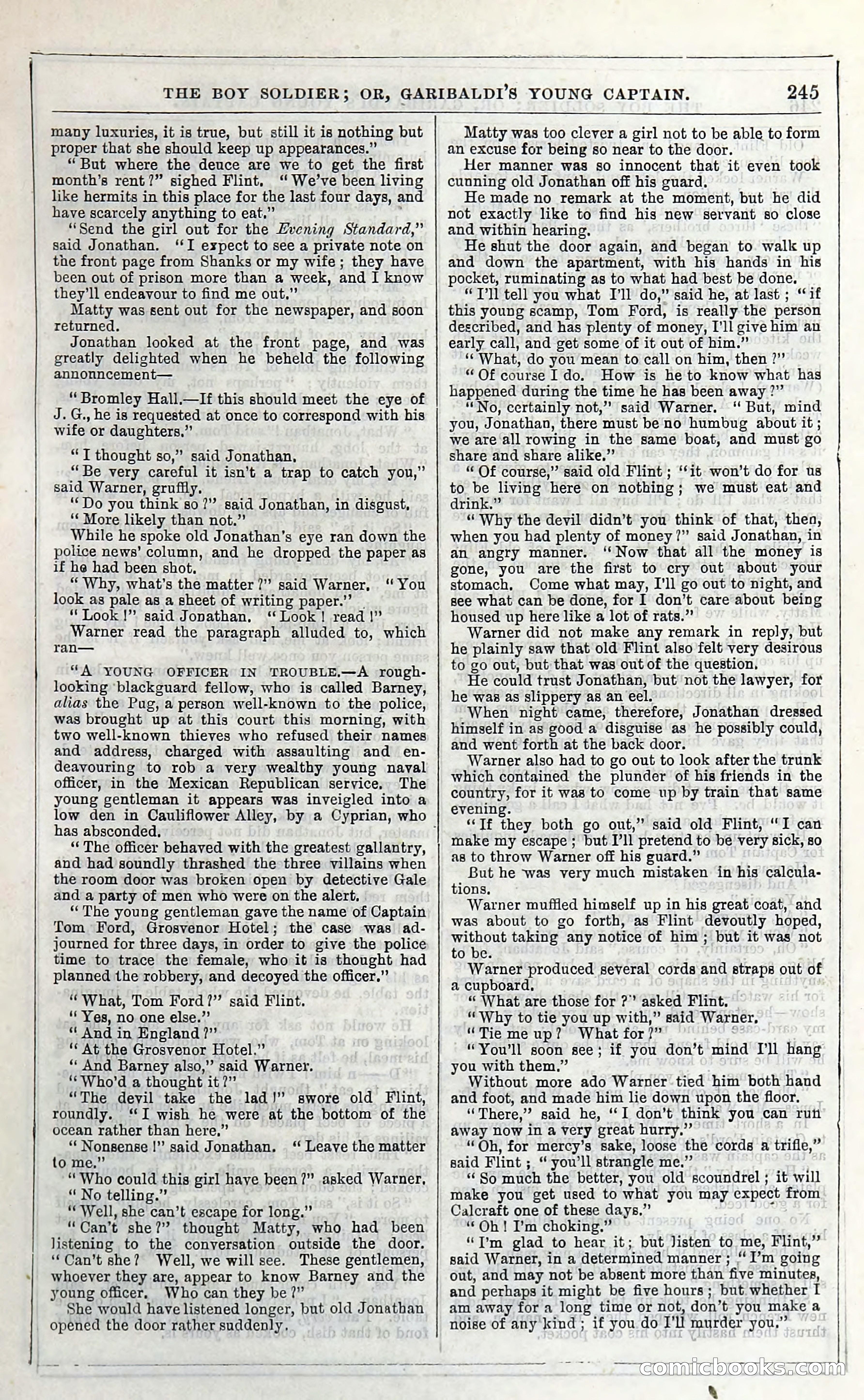 The Boy Soldier; Or, Garibaldi's Young Captain — page 251 of 390