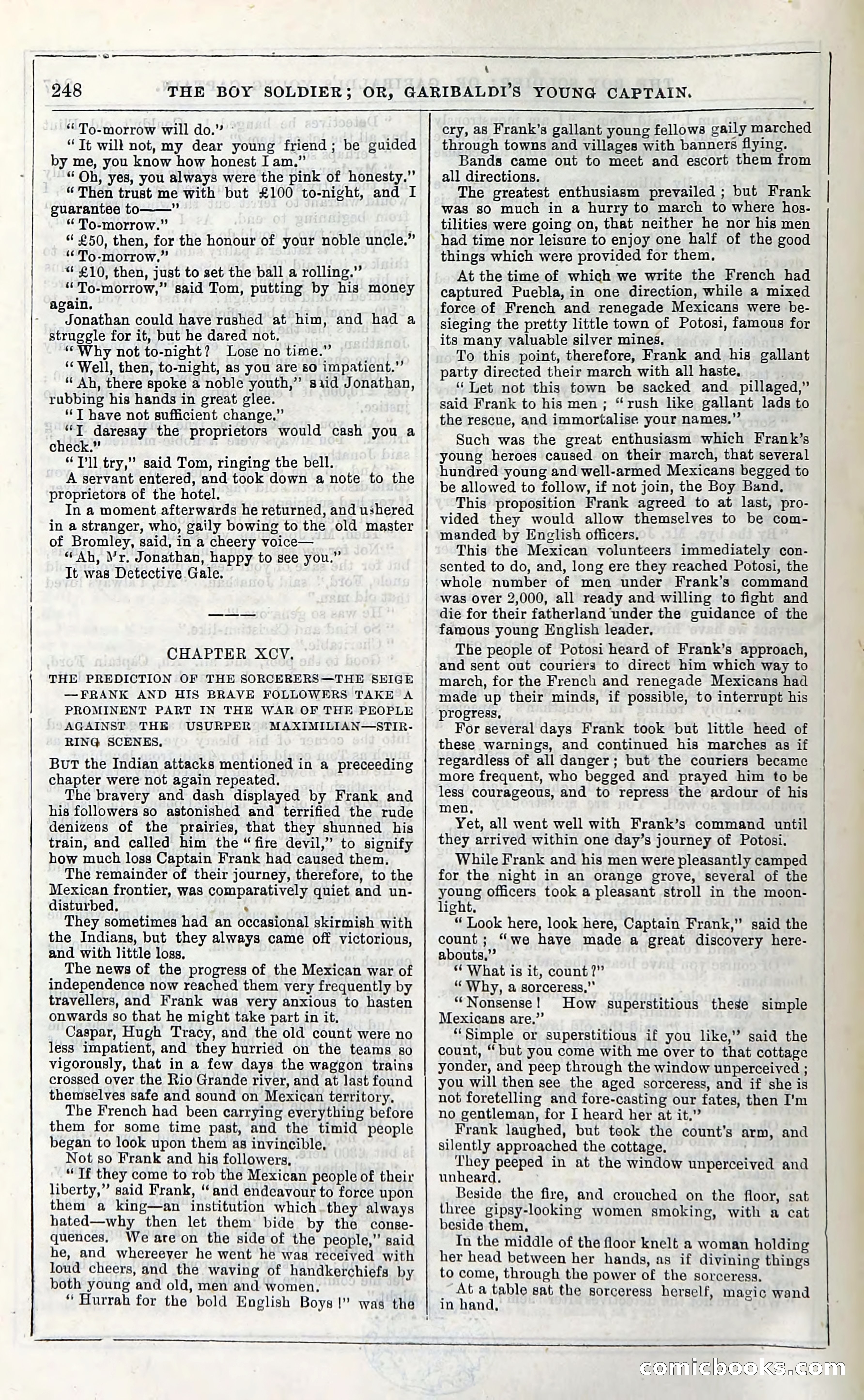 The Boy Soldier; Or, Garibaldi's Young Captain — page 254 of 390
