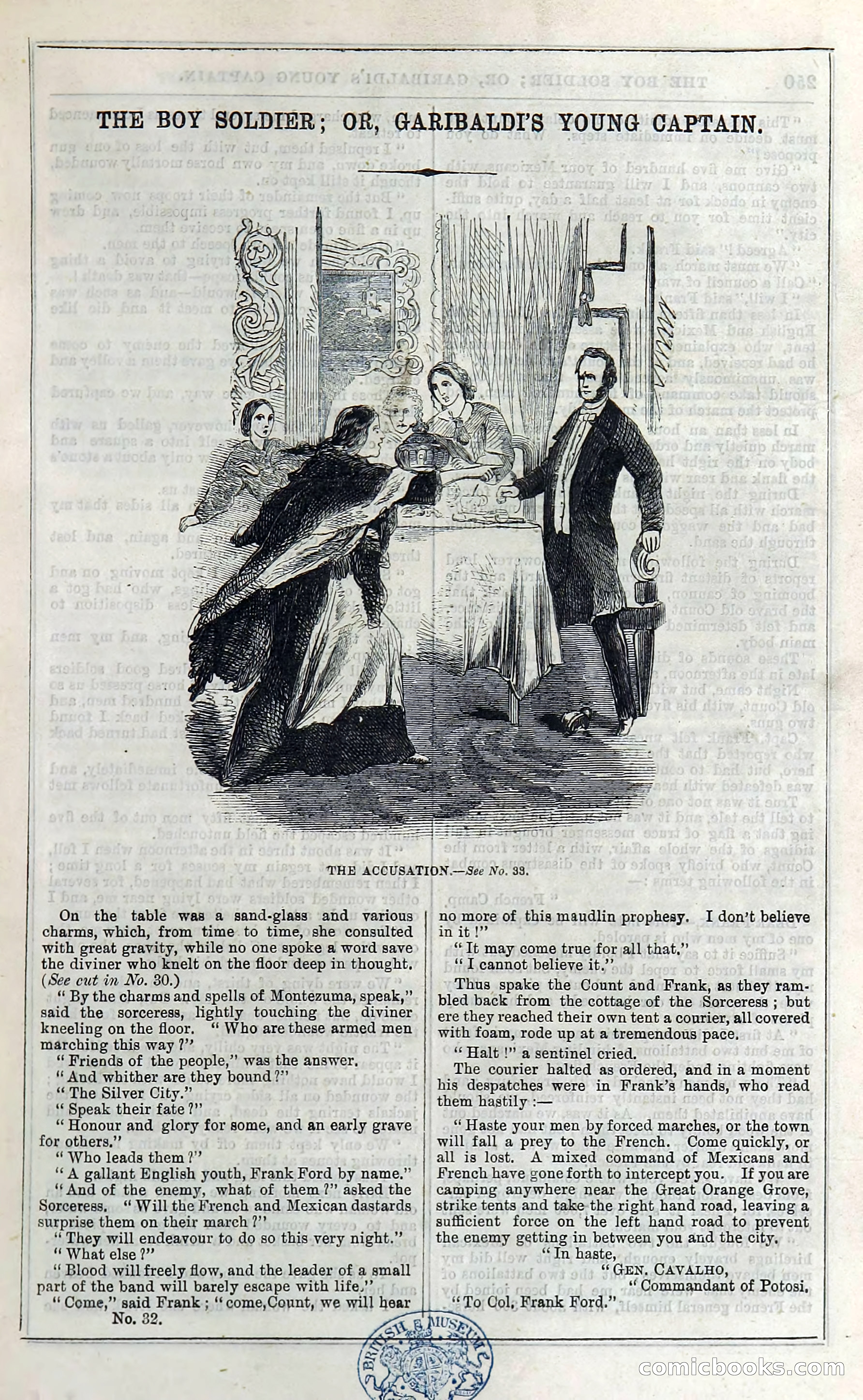 The Boy Soldier; Or, Garibaldi's Young Captain — page 255 of 390