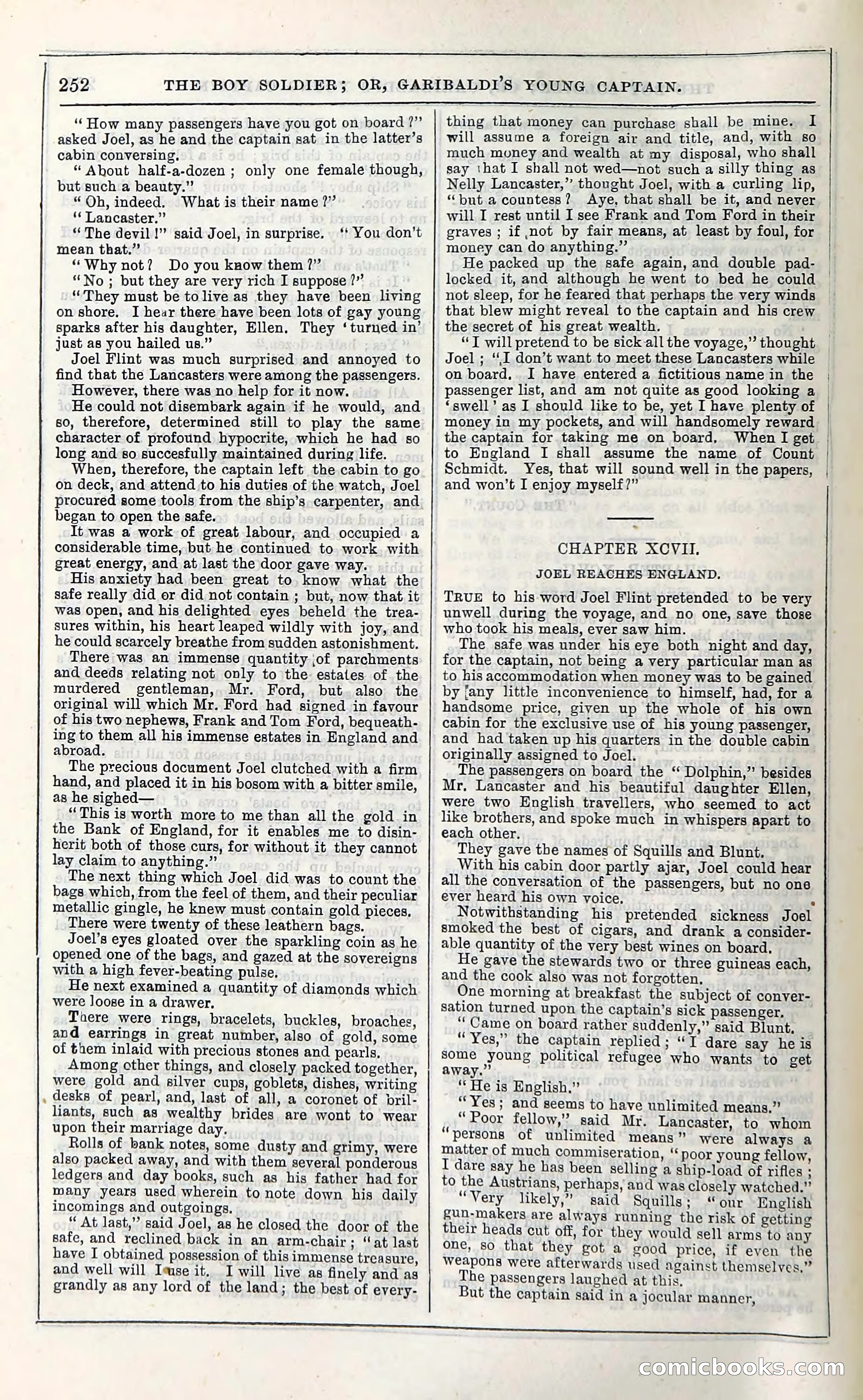 The Boy Soldier; Or, Garibaldi's Young Captain — page 258 of 390