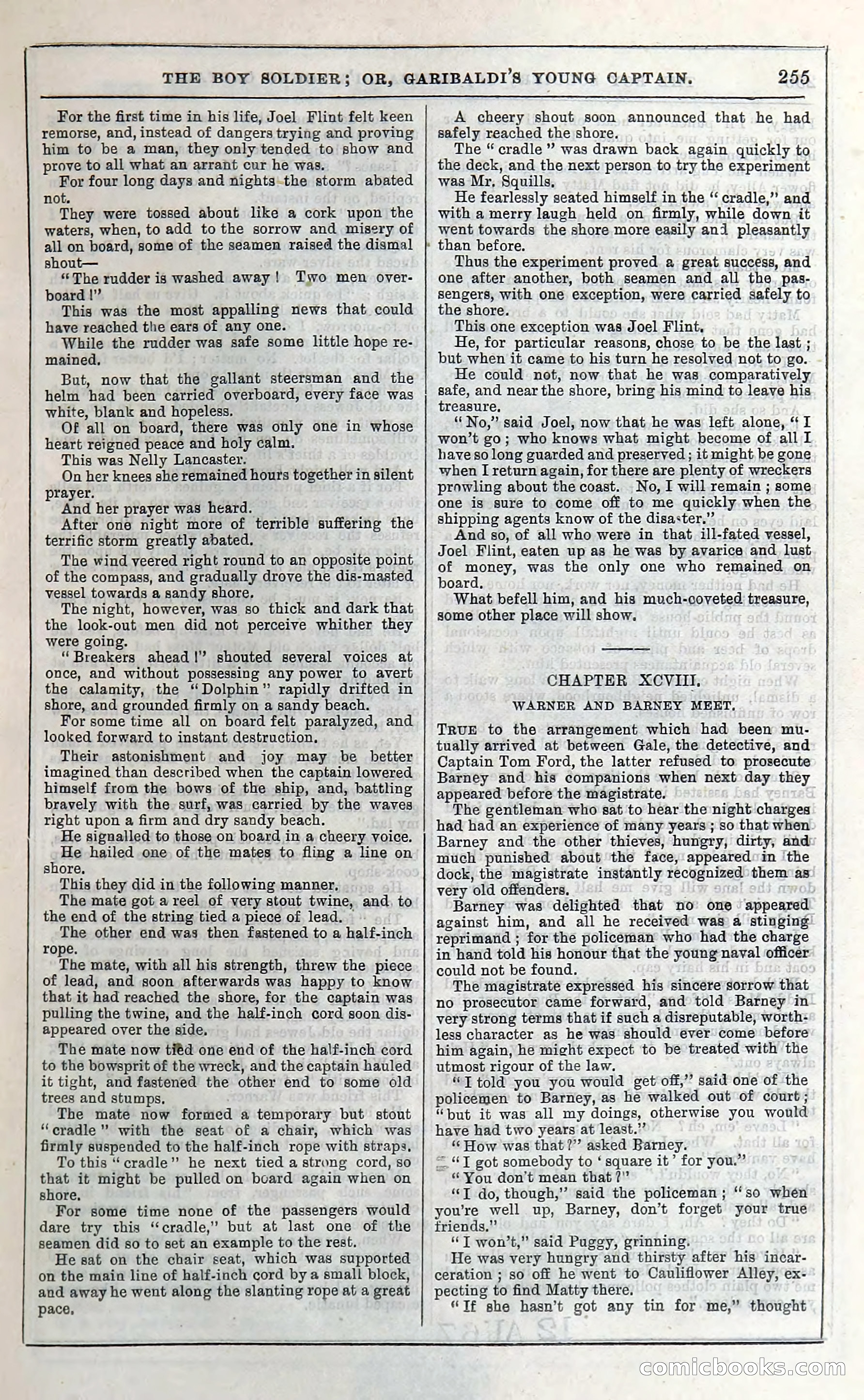 The Boy Soldier; Or, Garibaldi's Young Captain — page 261 of 390