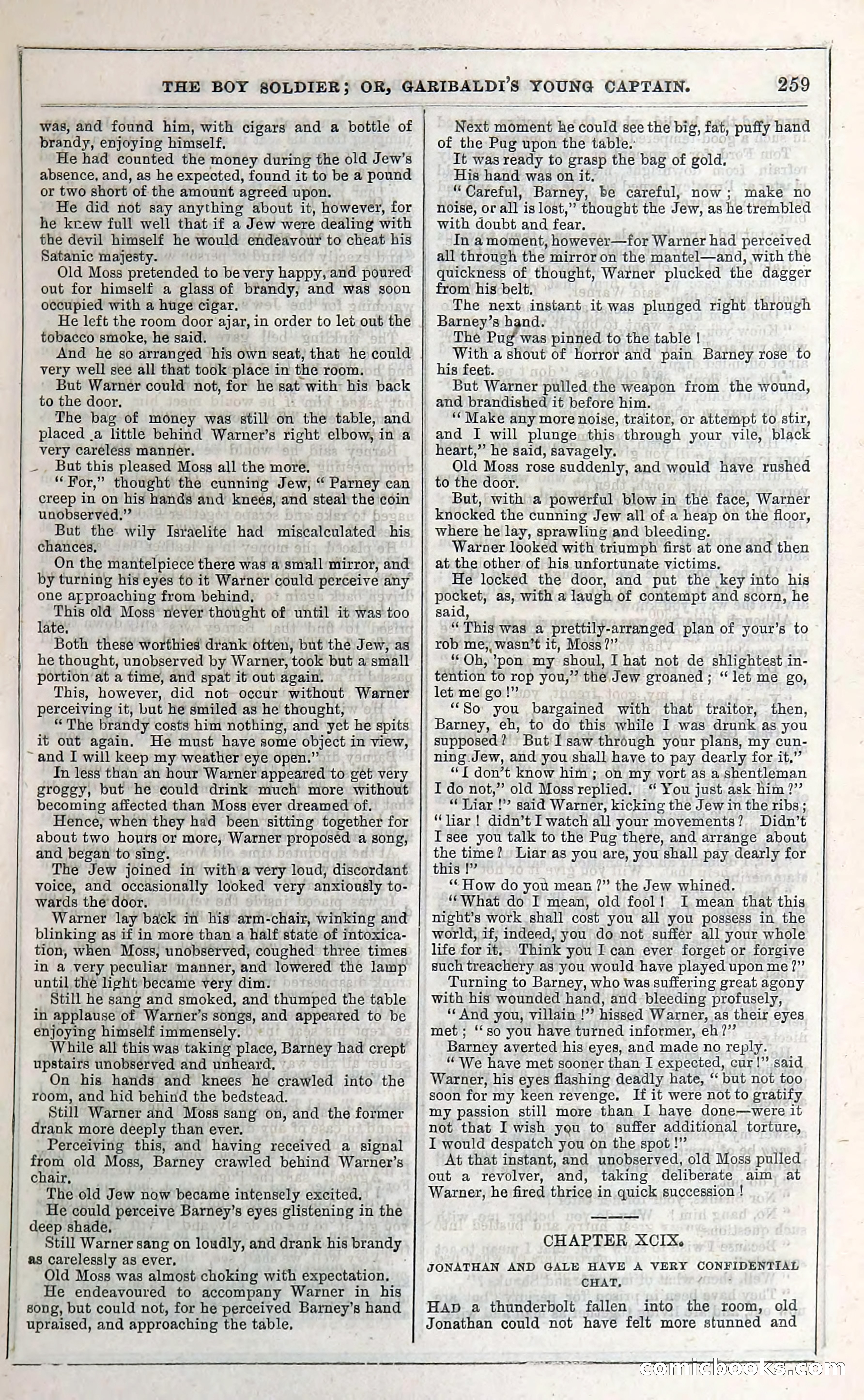 The Boy Soldier; Or, Garibaldi's Young Captain — page 265 of 390