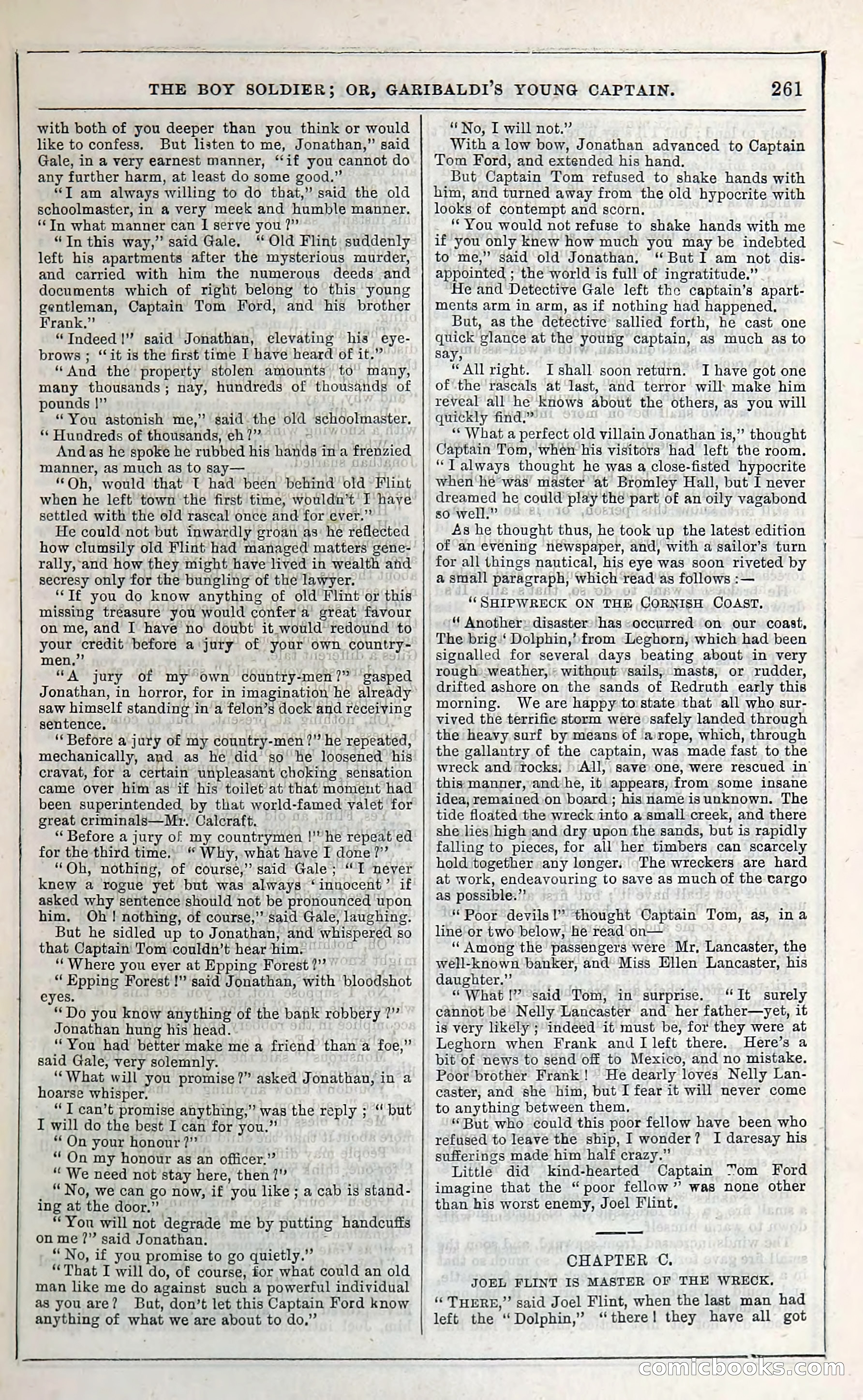 The Boy Soldier; Or, Garibaldi's Young Captain — page 267 of 390