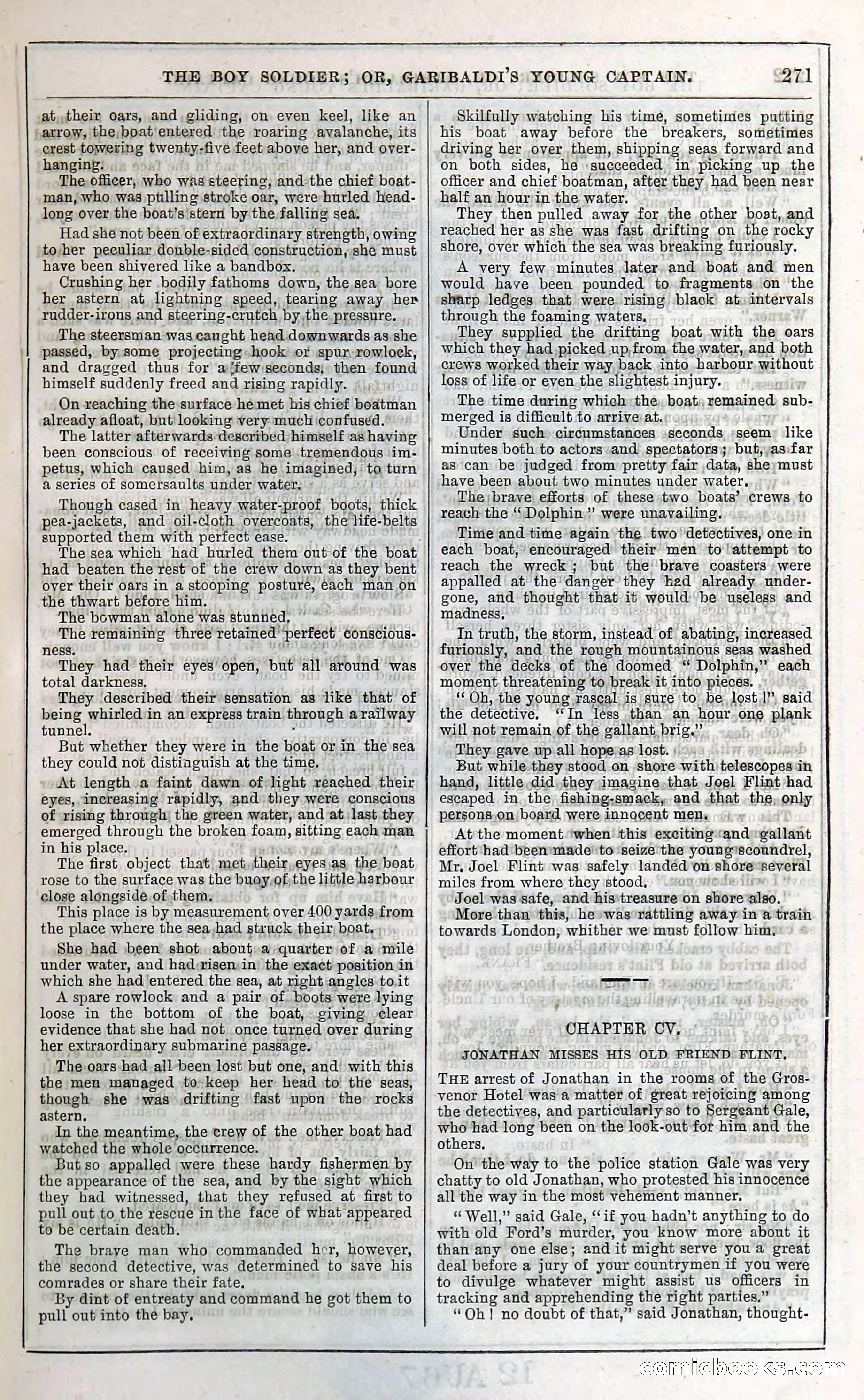 The Boy Soldier; Or, Garibaldi's Young Captain — page 277 of 390