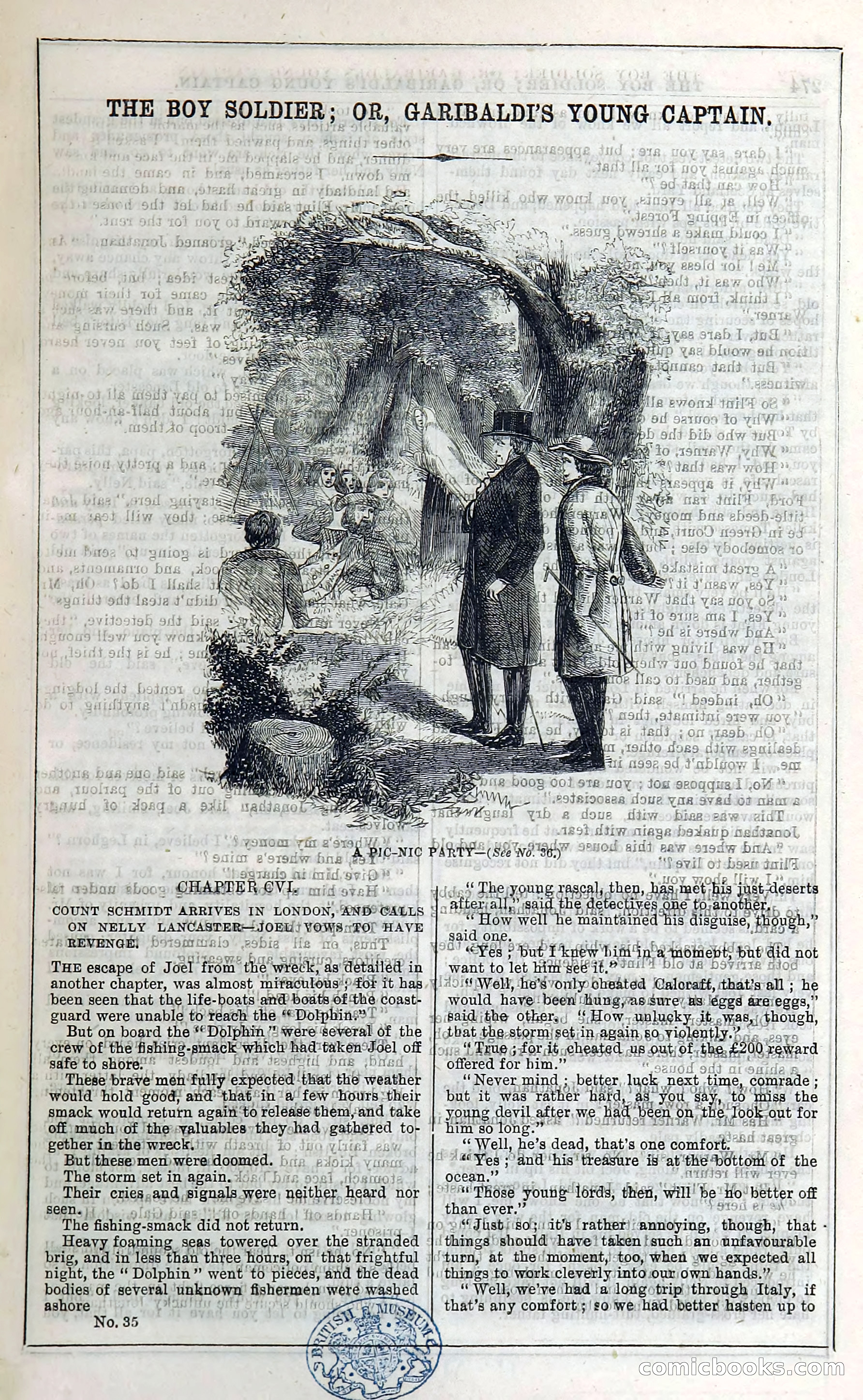 The Boy Soldier; Or, Garibaldi's Young Captain — page 279 of 390