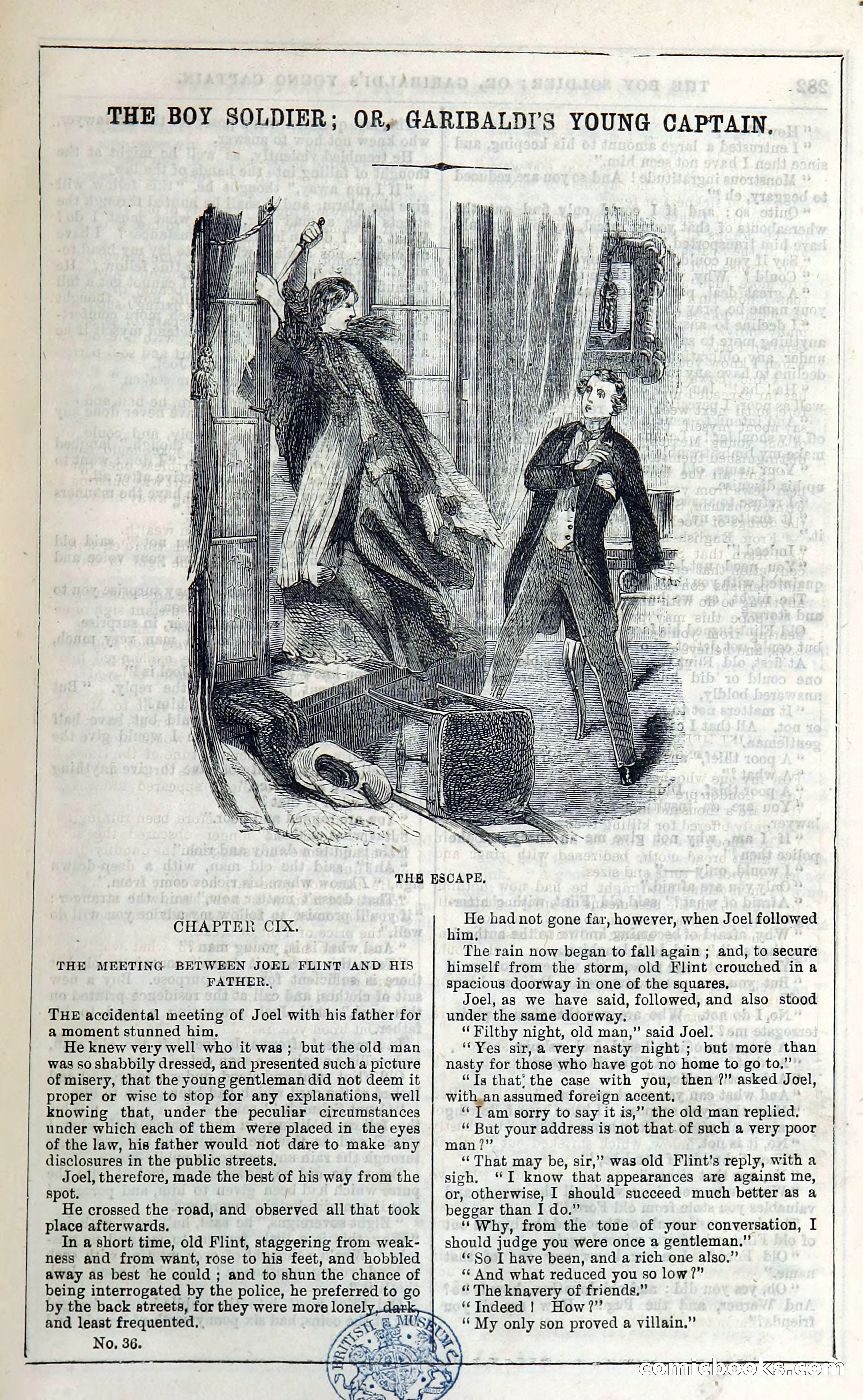 The Boy Soldier; Or, Garibaldi's Young Captain — page 287 of 390