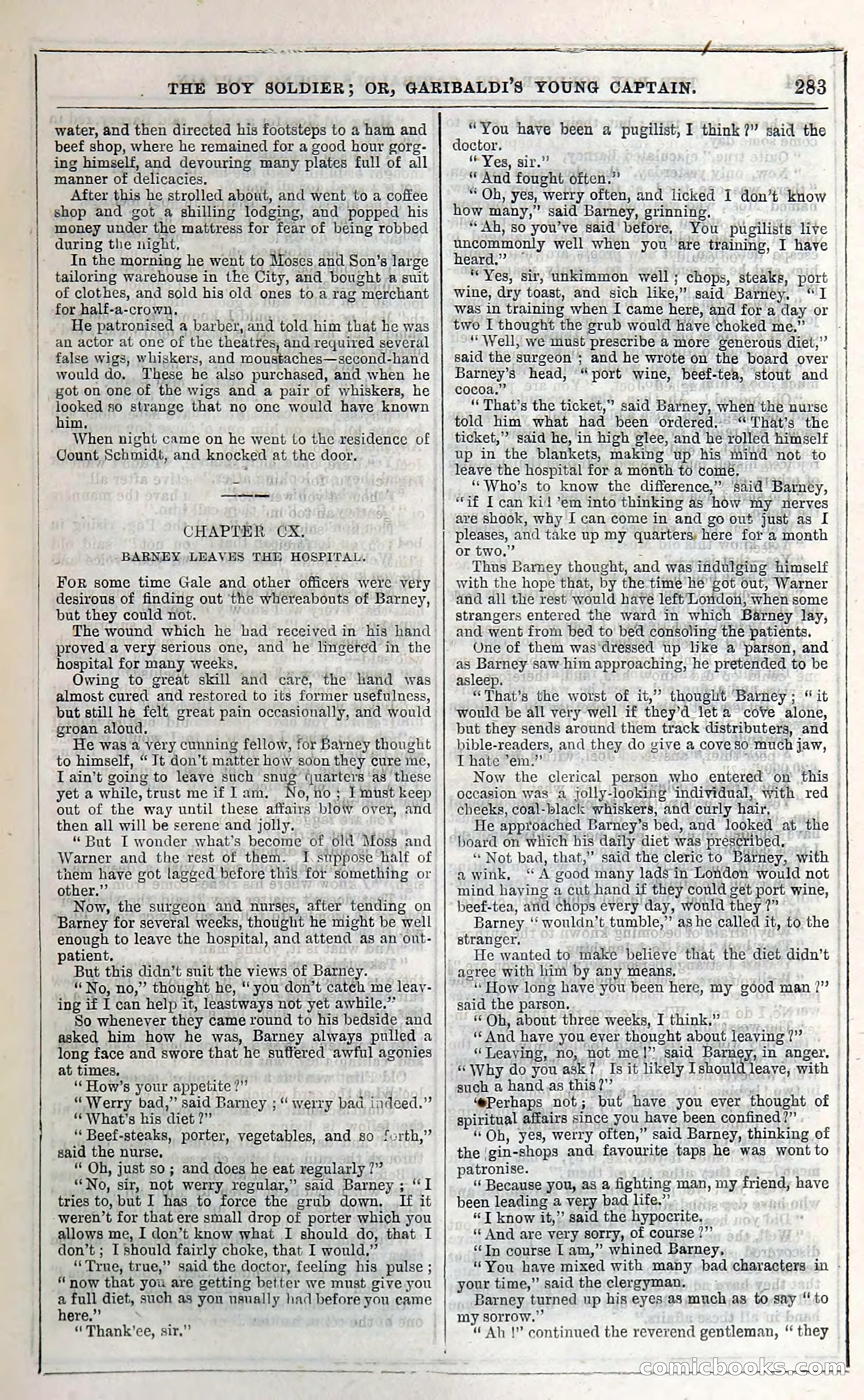 The Boy Soldier; Or, Garibaldi's Young Captain — page 289 of 390