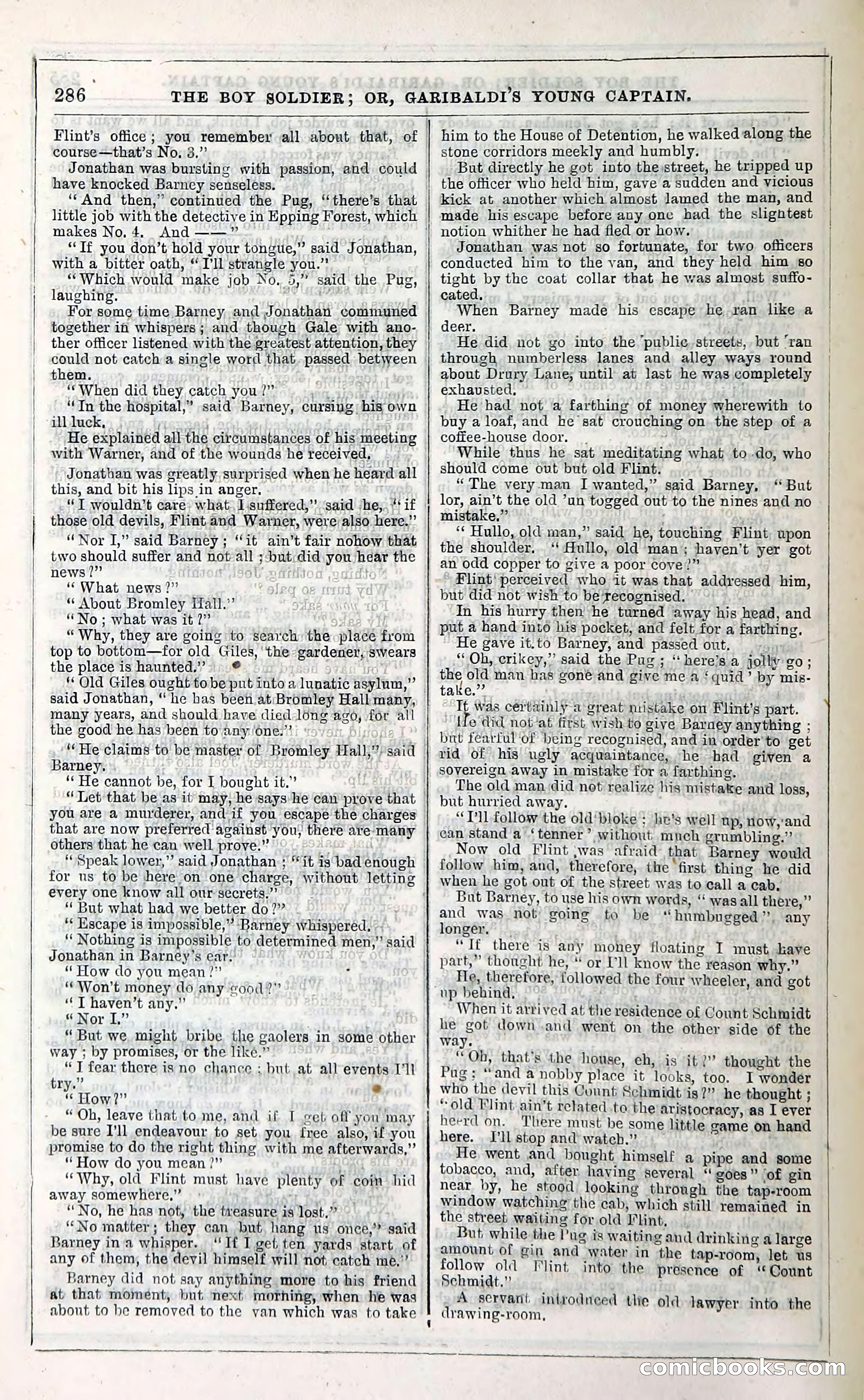 The Boy Soldier; Or, Garibaldi's Young Captain — page 292 of 390