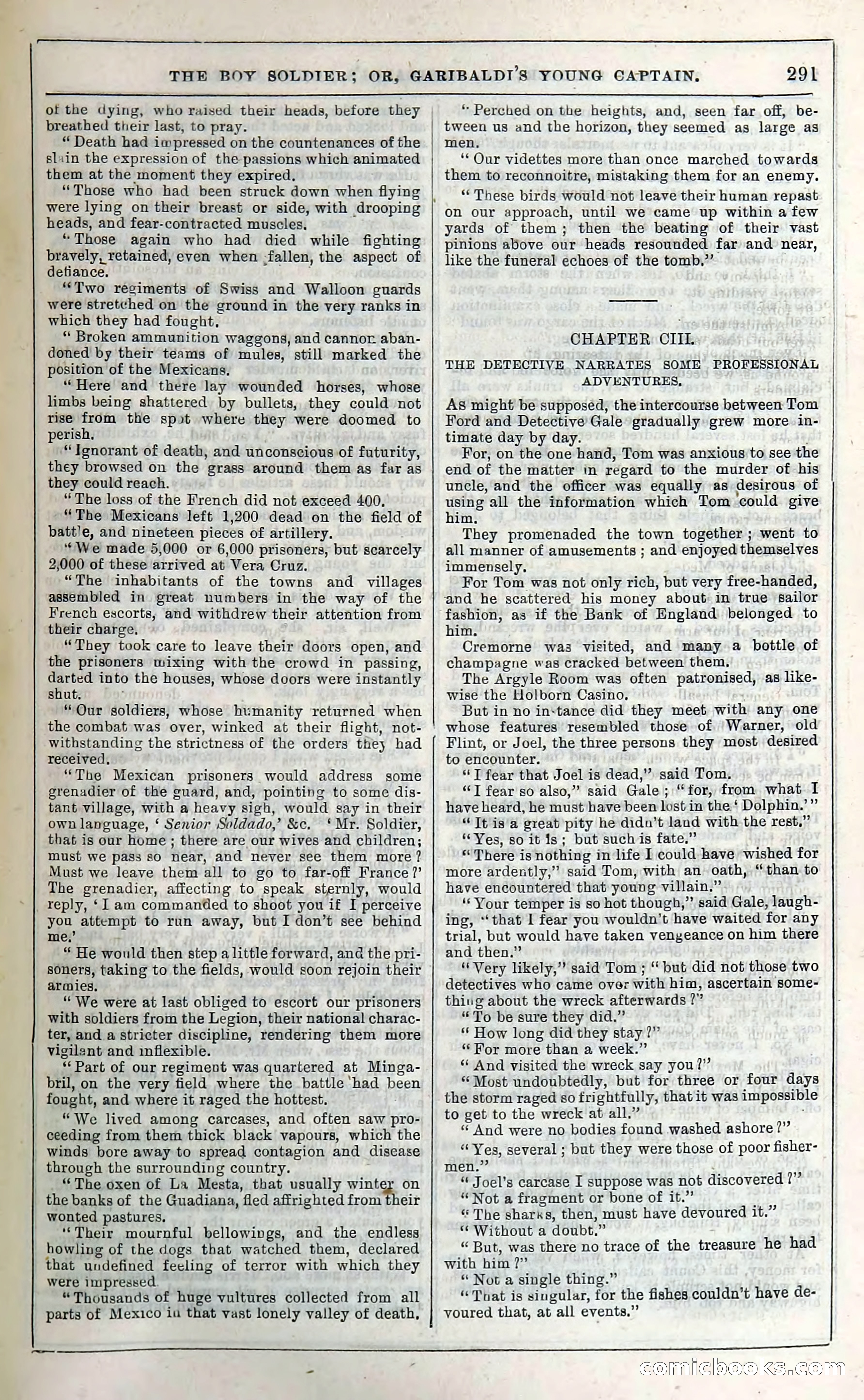 The Boy Soldier; Or, Garibaldi's Young Captain — page 297 of 390