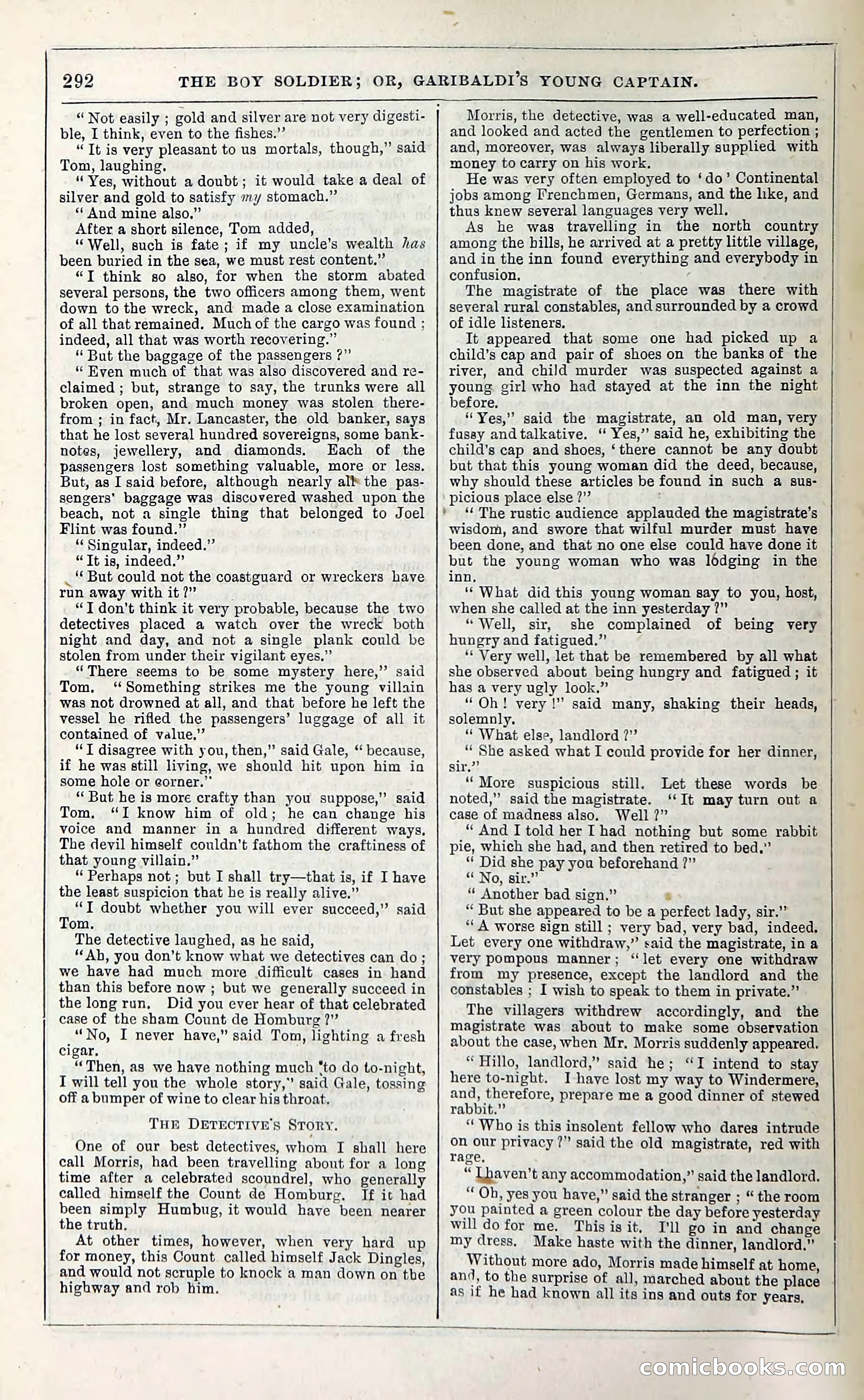 The Boy Soldier; Or, Garibaldi's Young Captain — page 298 of 390