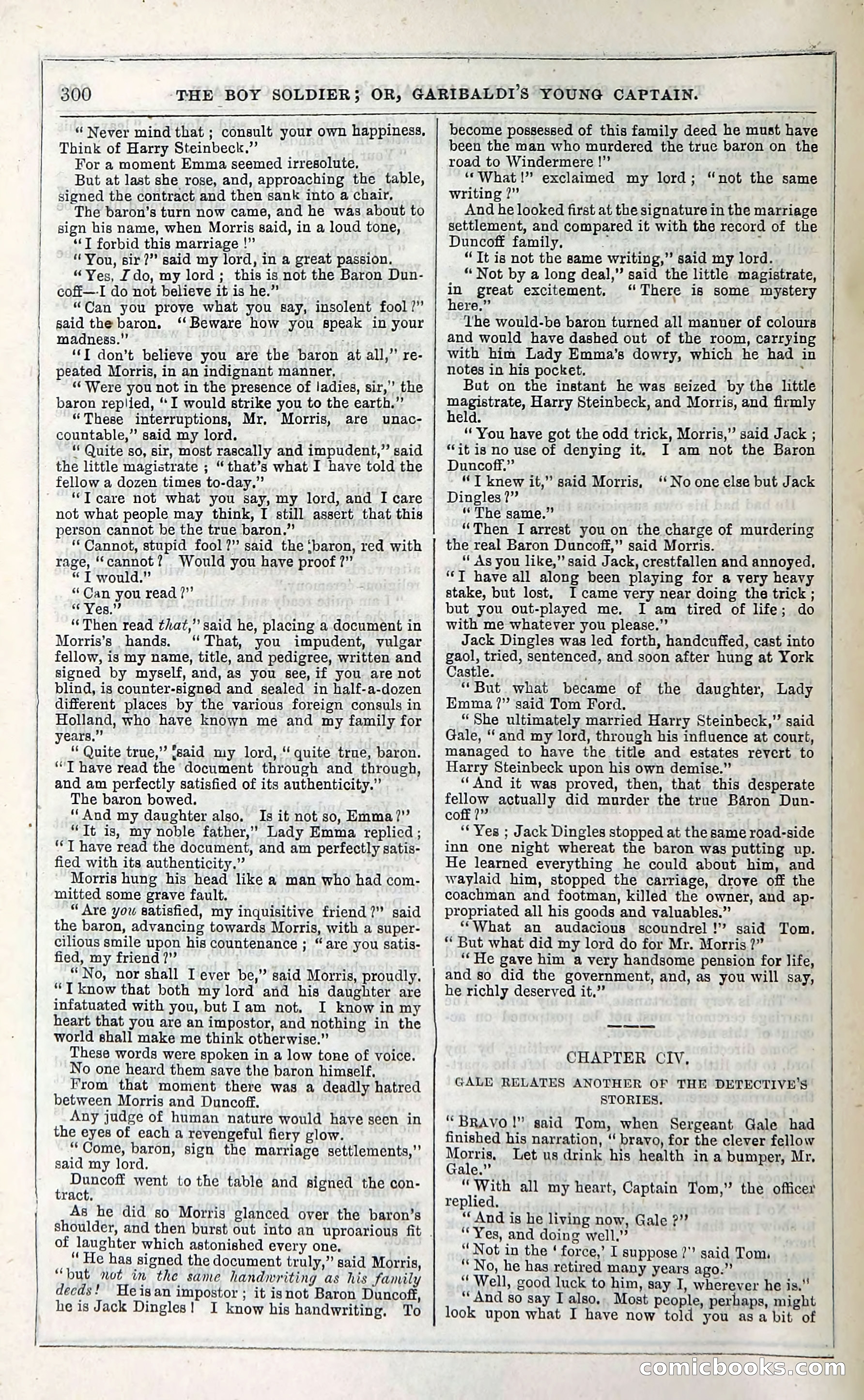 The Boy Soldier; Or, Garibaldi's Young Captain — page 306 of 390