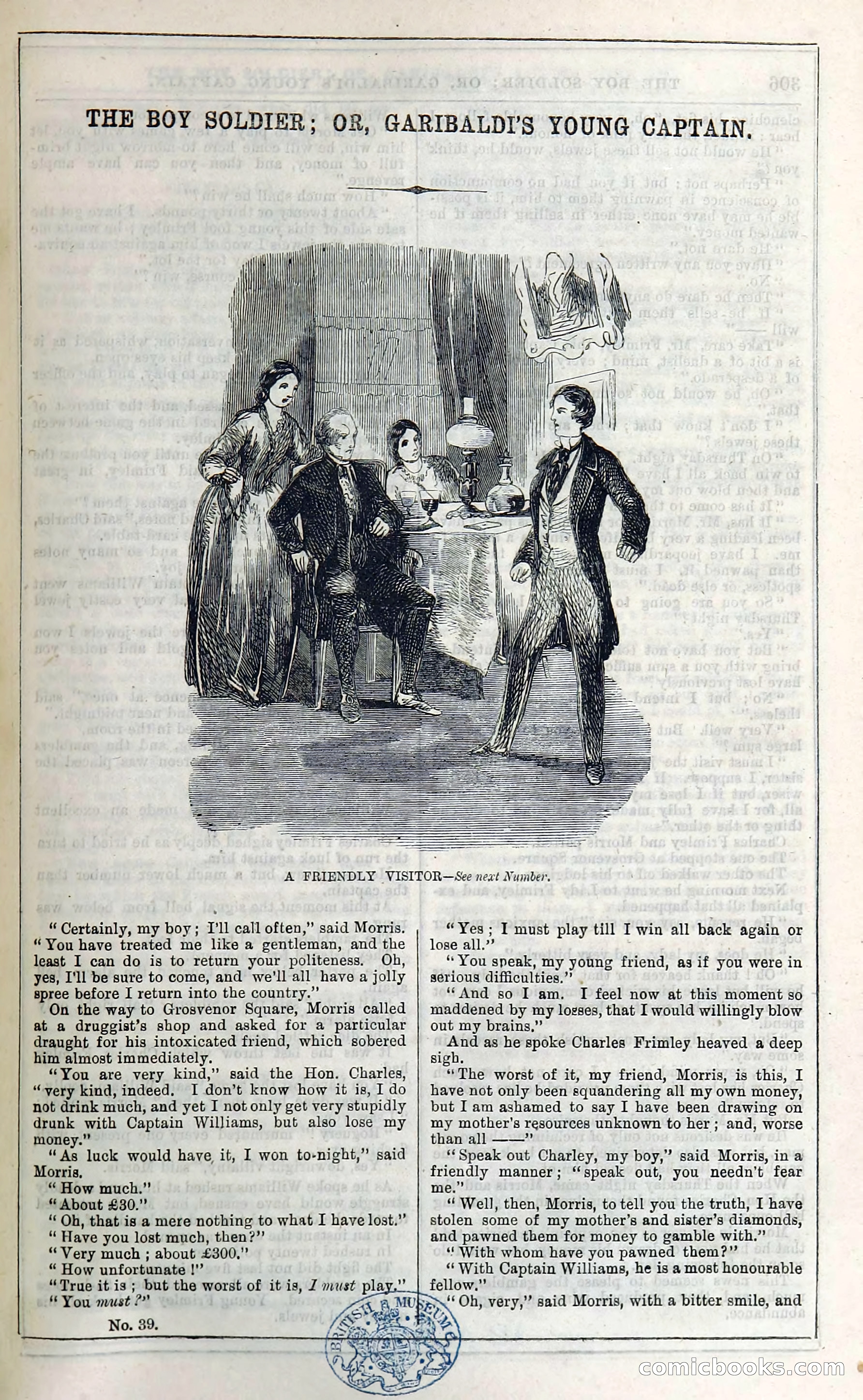 The Boy Soldier; Or, Garibaldi's Young Captain — page 311 of 390