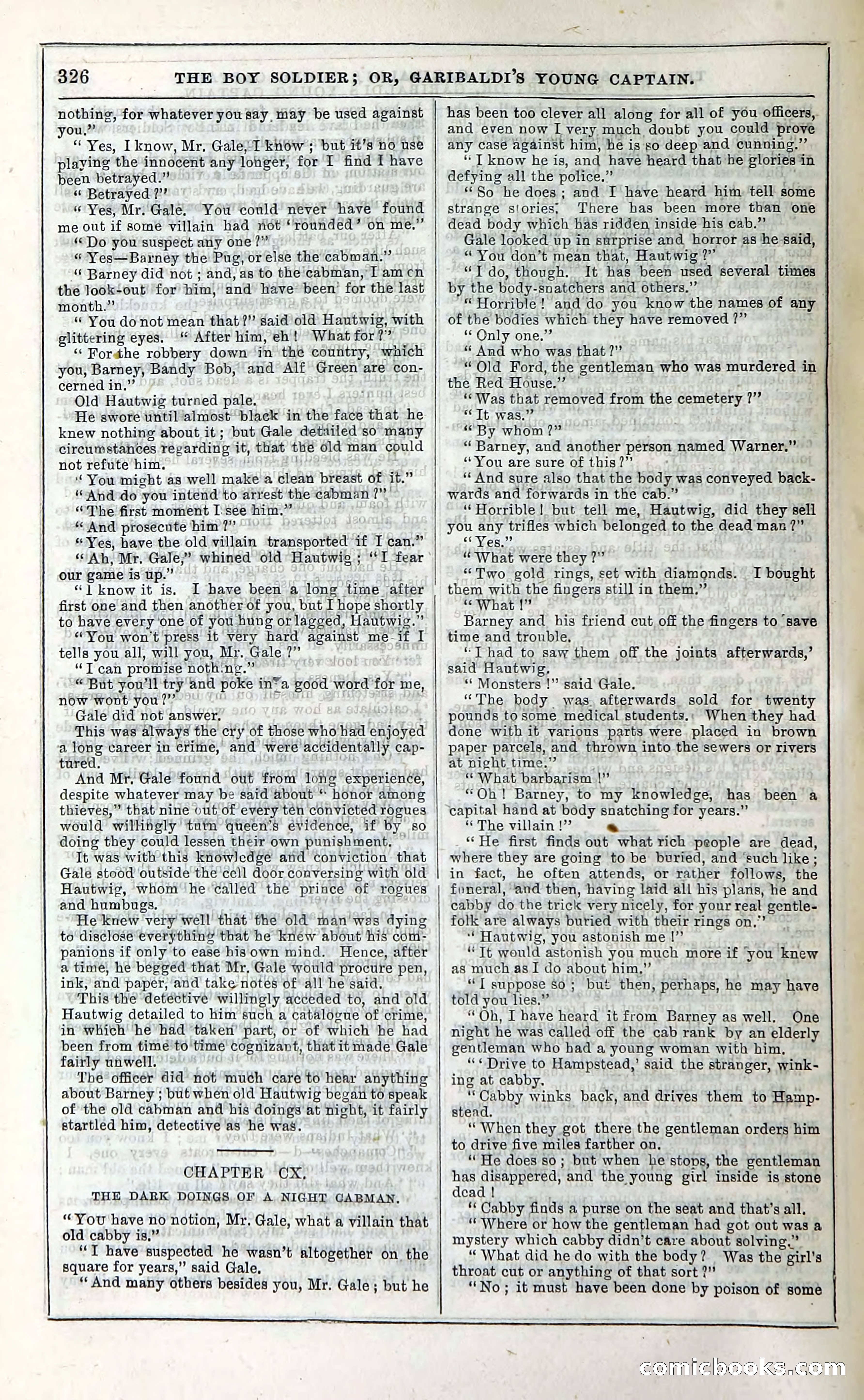 The Boy Soldier; Or, Garibaldi's Young Captain — page 332 of 390
