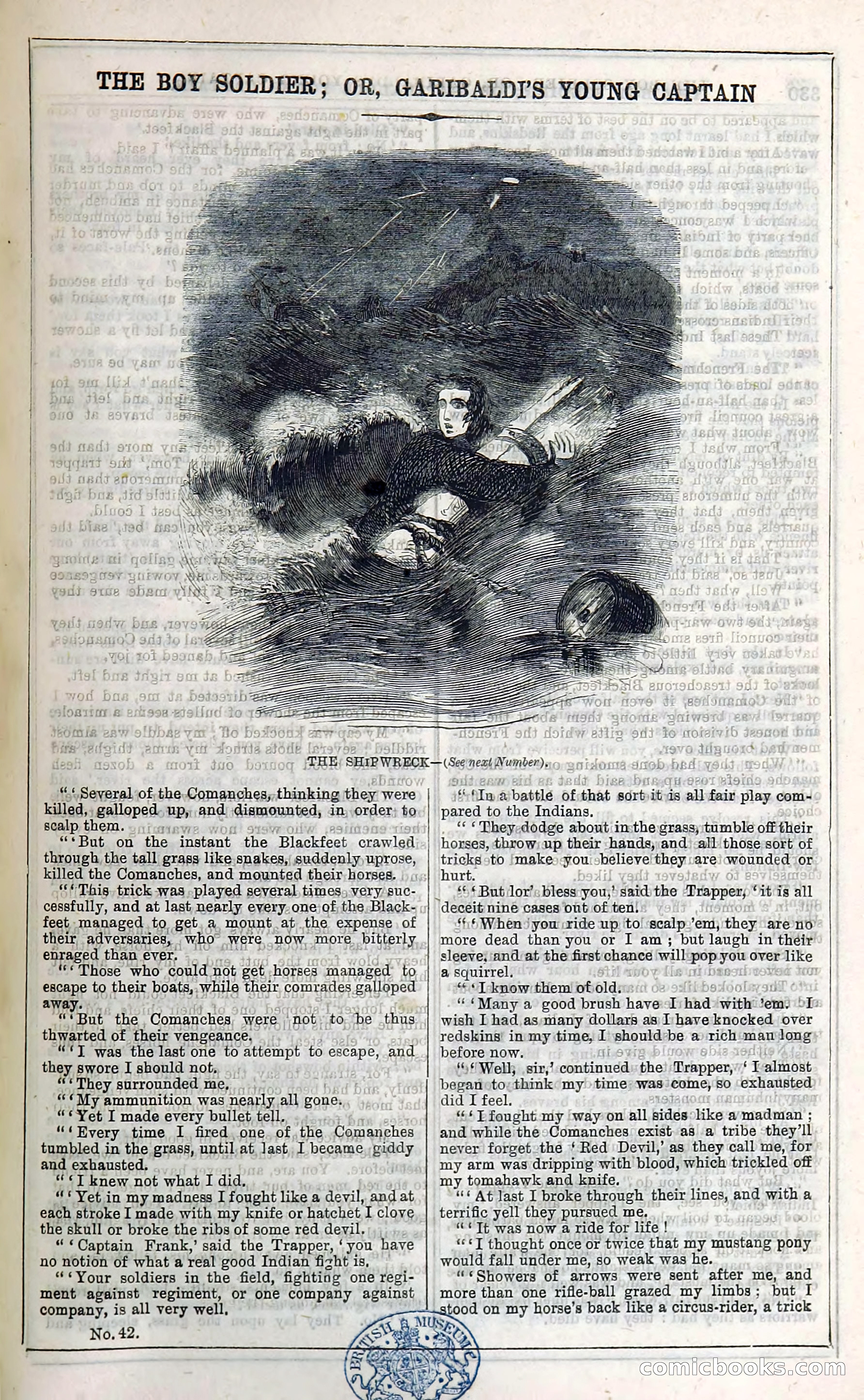 The Boy Soldier; Or, Garibaldi's Young Captain — page 335 of 390