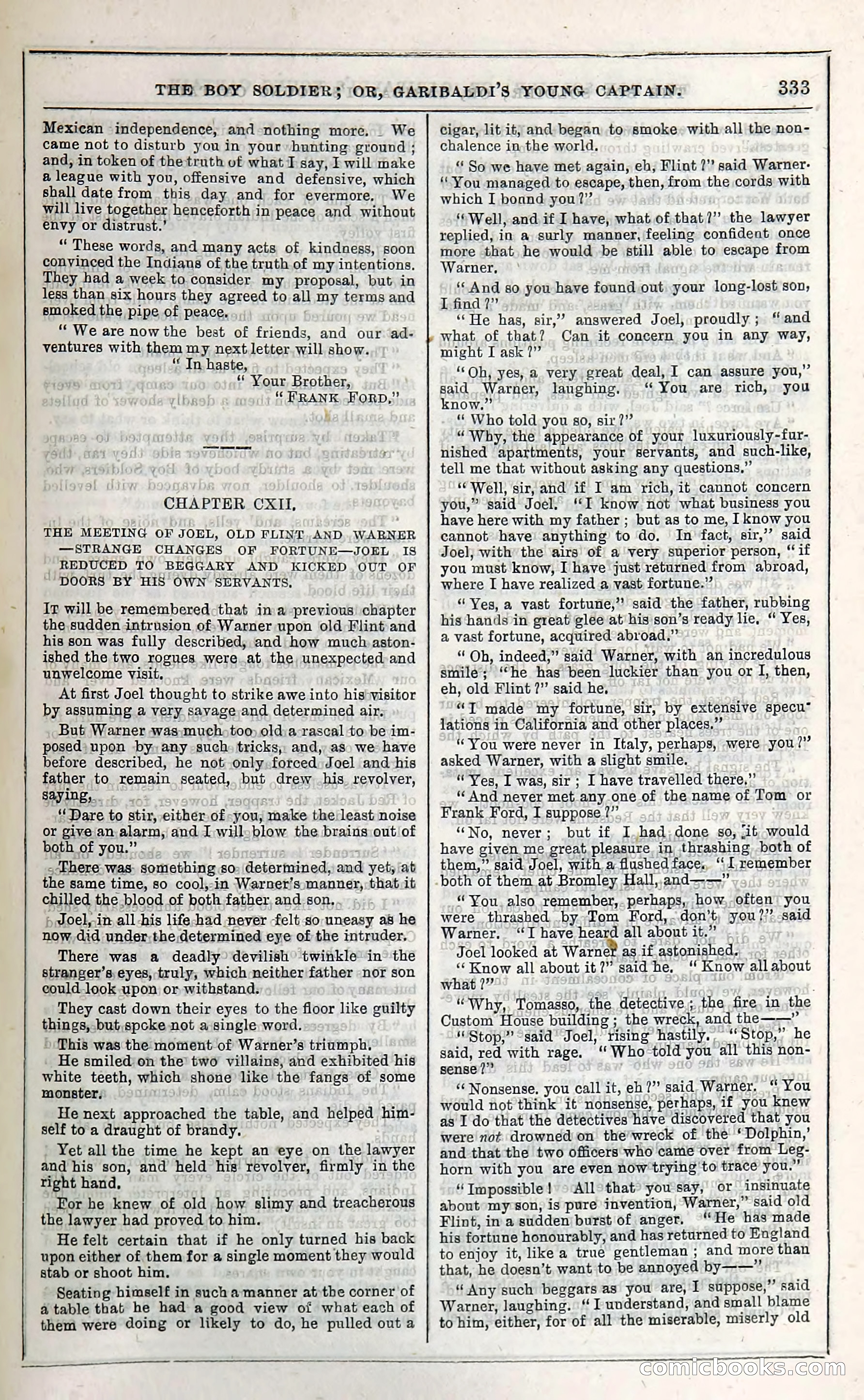 The Boy Soldier; Or, Garibaldi's Young Captain — page 339 of 390