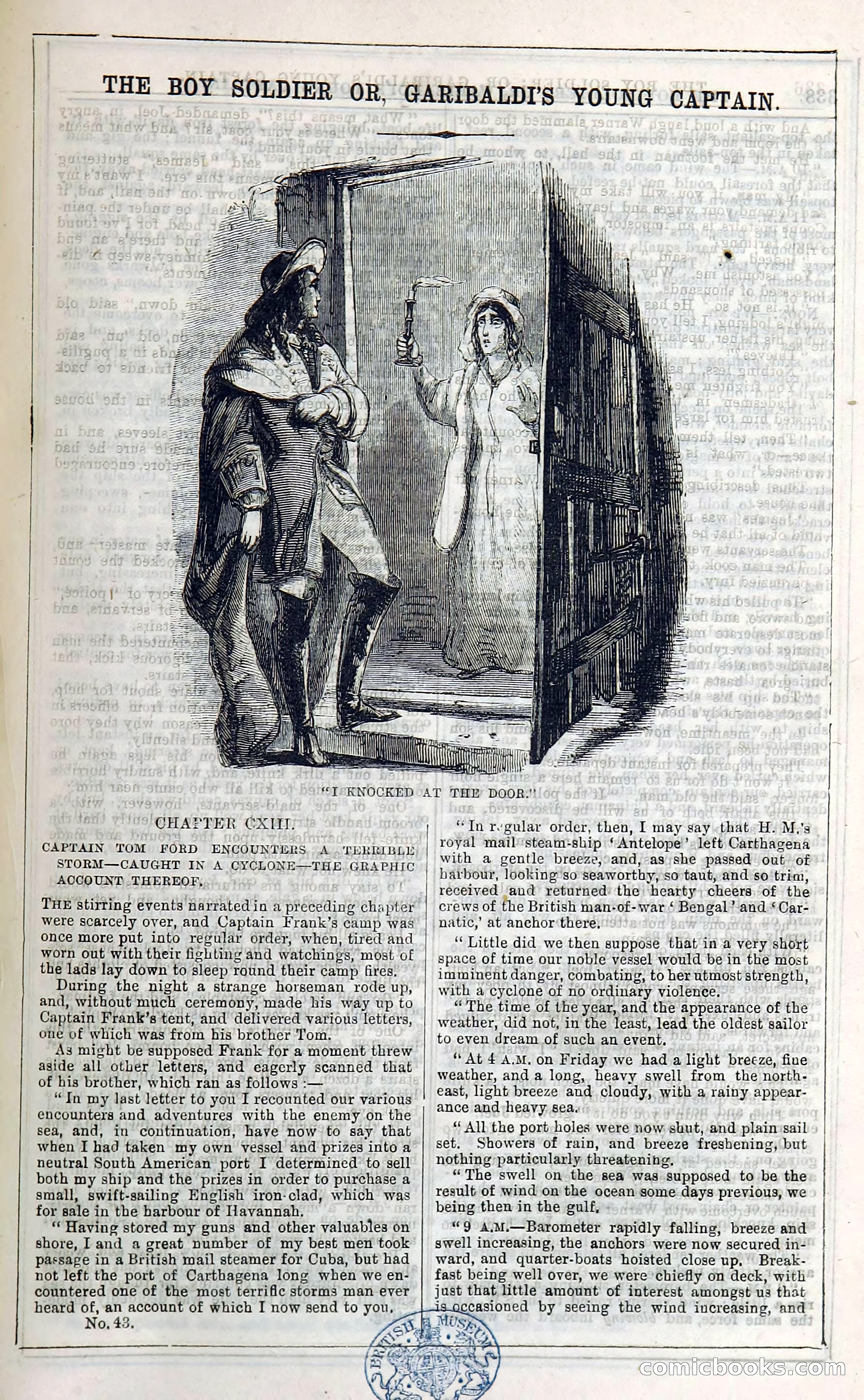 The Boy Soldier; Or, Garibaldi's Young Captain — page 343 of 390