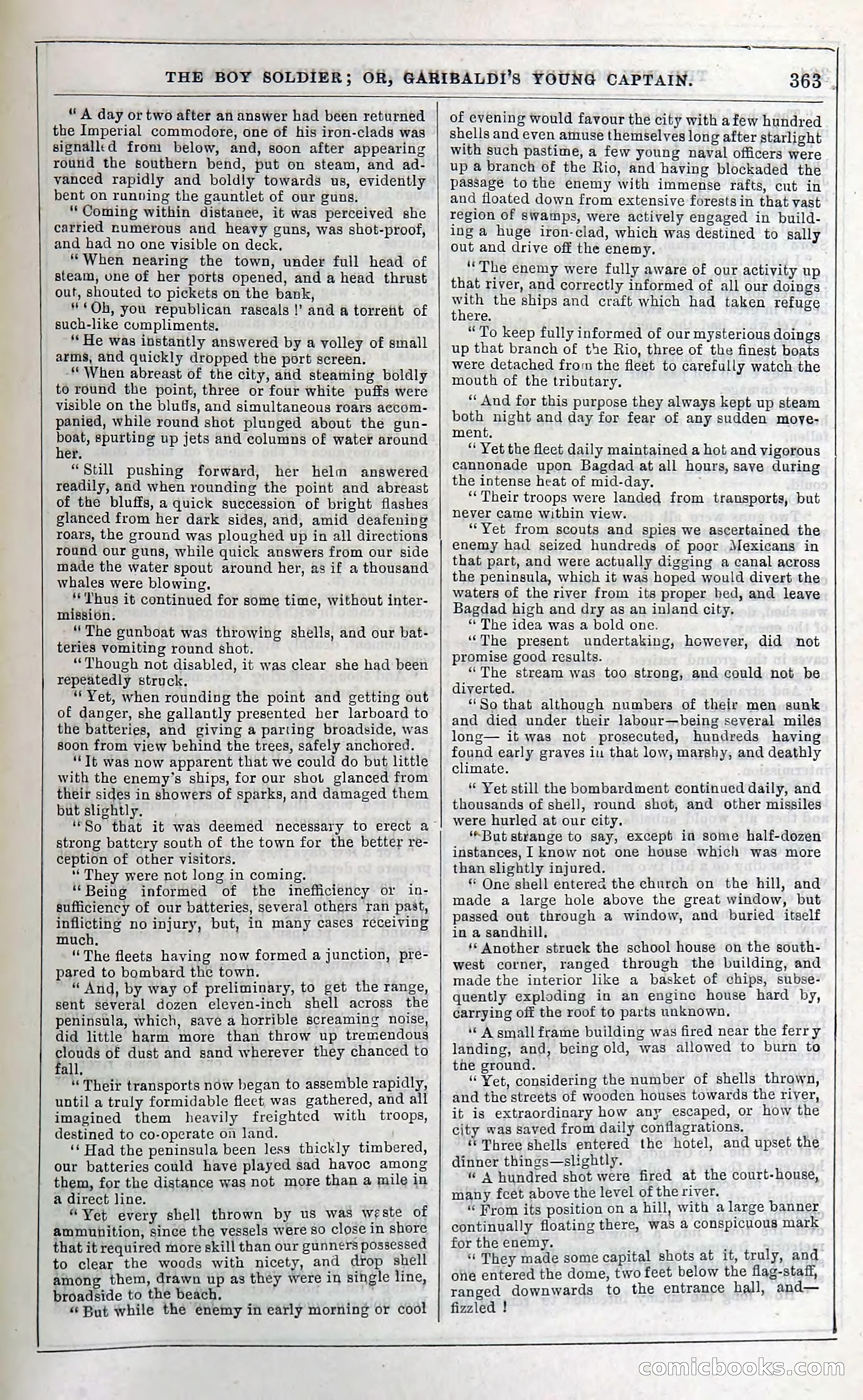 The Boy Soldier; Or, Garibaldi's Young Captain — page 369 of 390