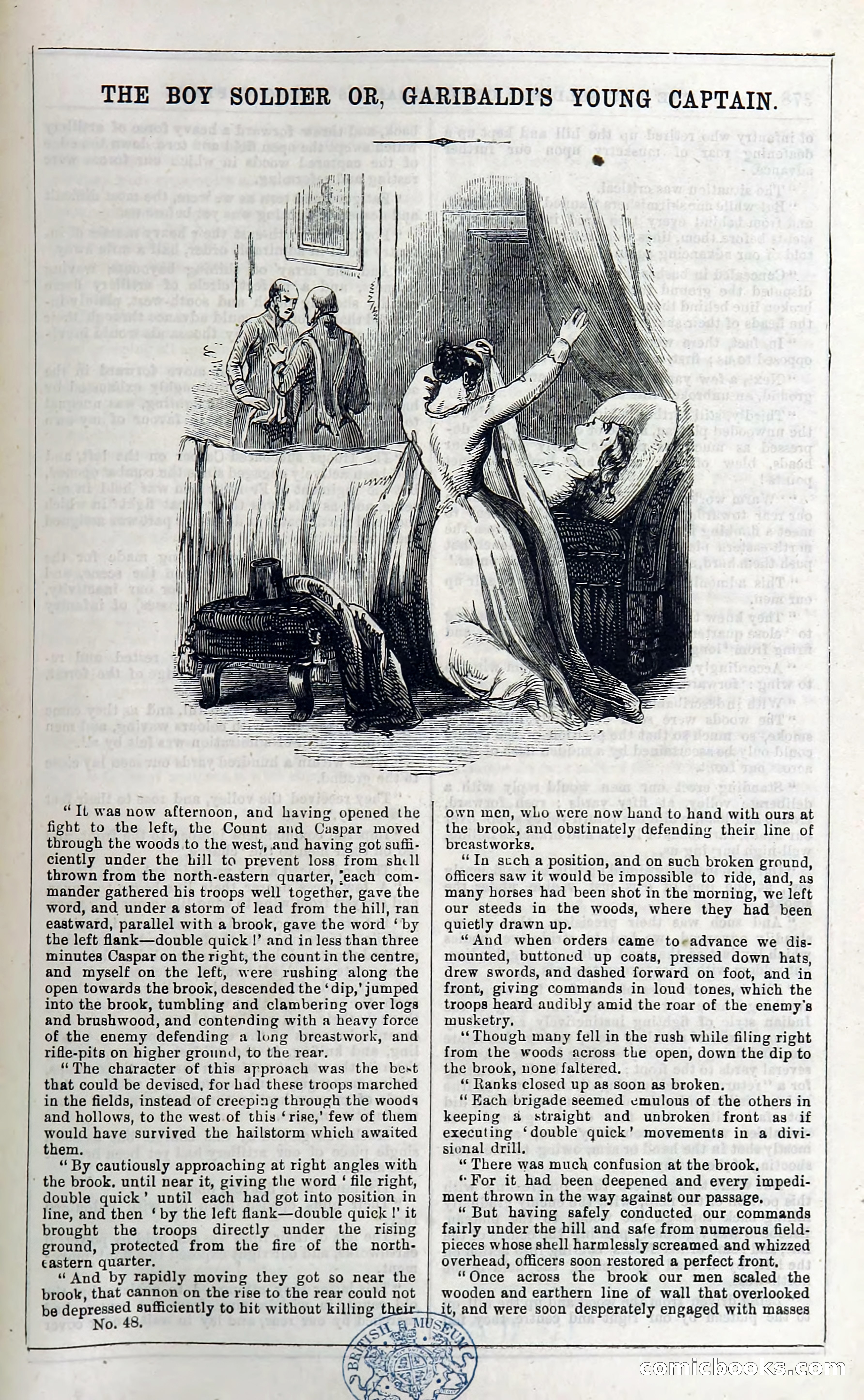 The Boy Soldier; Or, Garibaldi's Young Captain — page 383 of 390