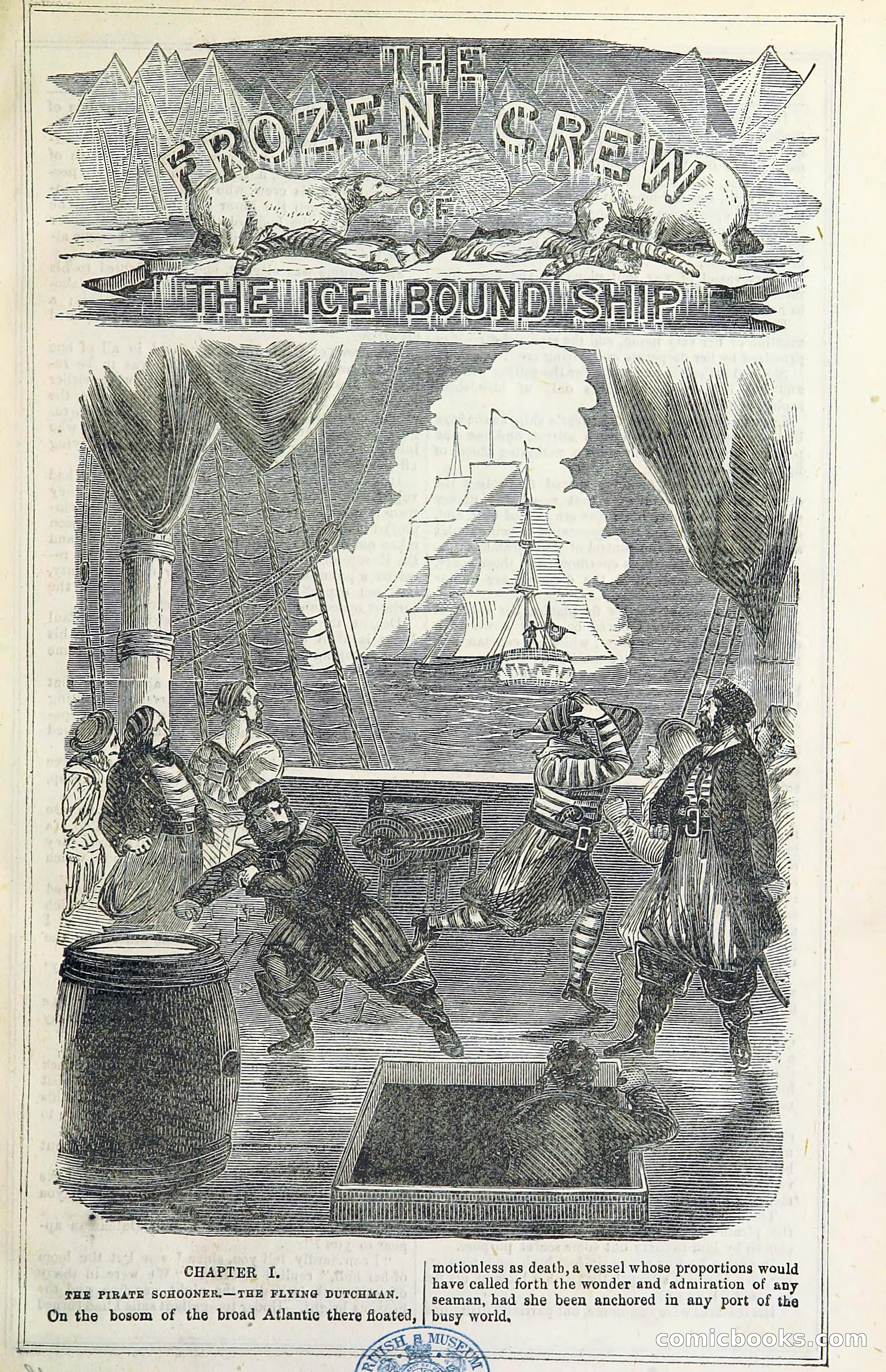 The Frozen Crew Of The Ice-Bound Ship; Or, Terrors Of The Arctic Region — page 7 of 98