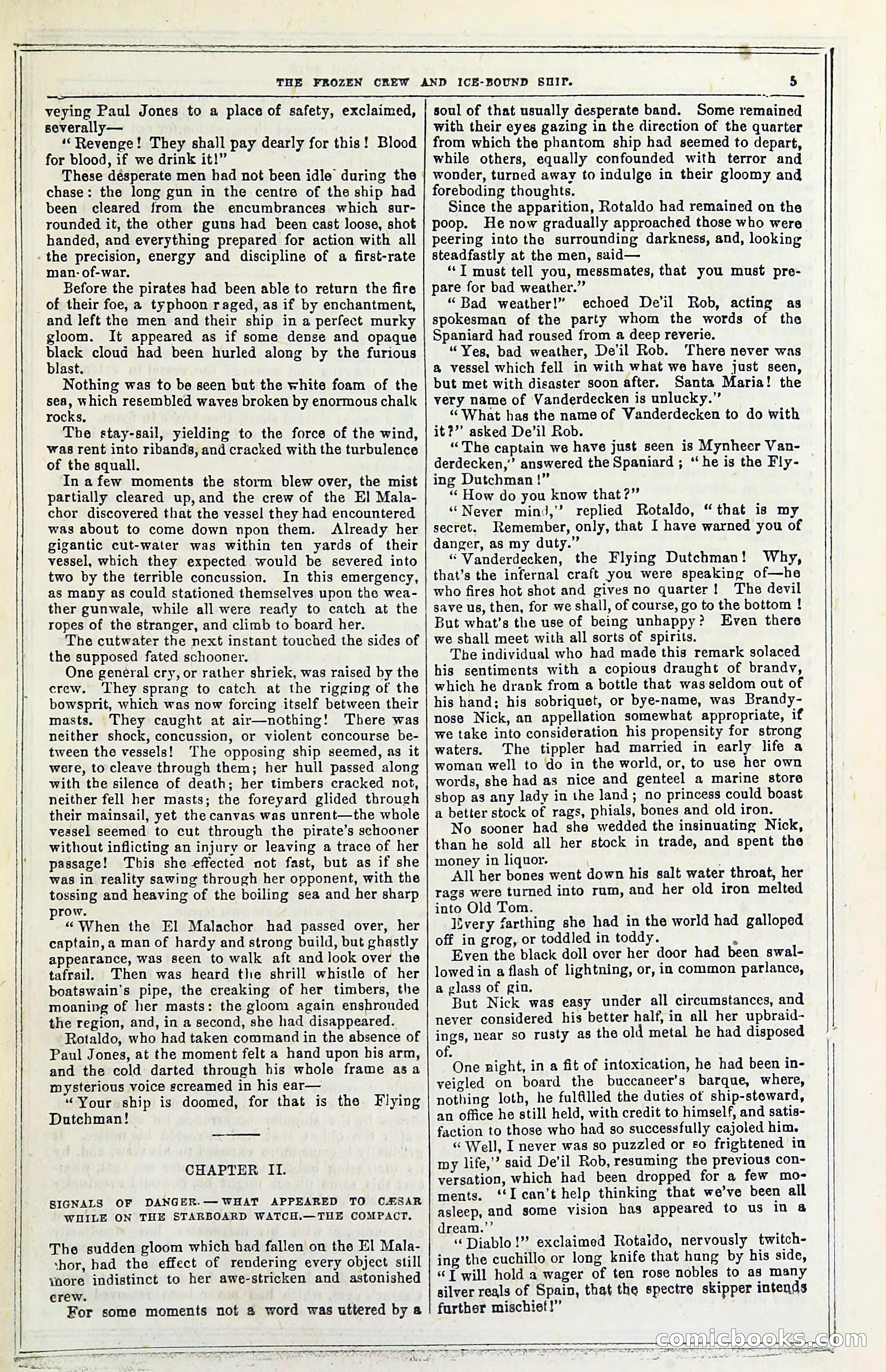 The Frozen Crew Of The Ice-Bound Ship; Or, Terrors Of The Arctic Region — page 11 of 98