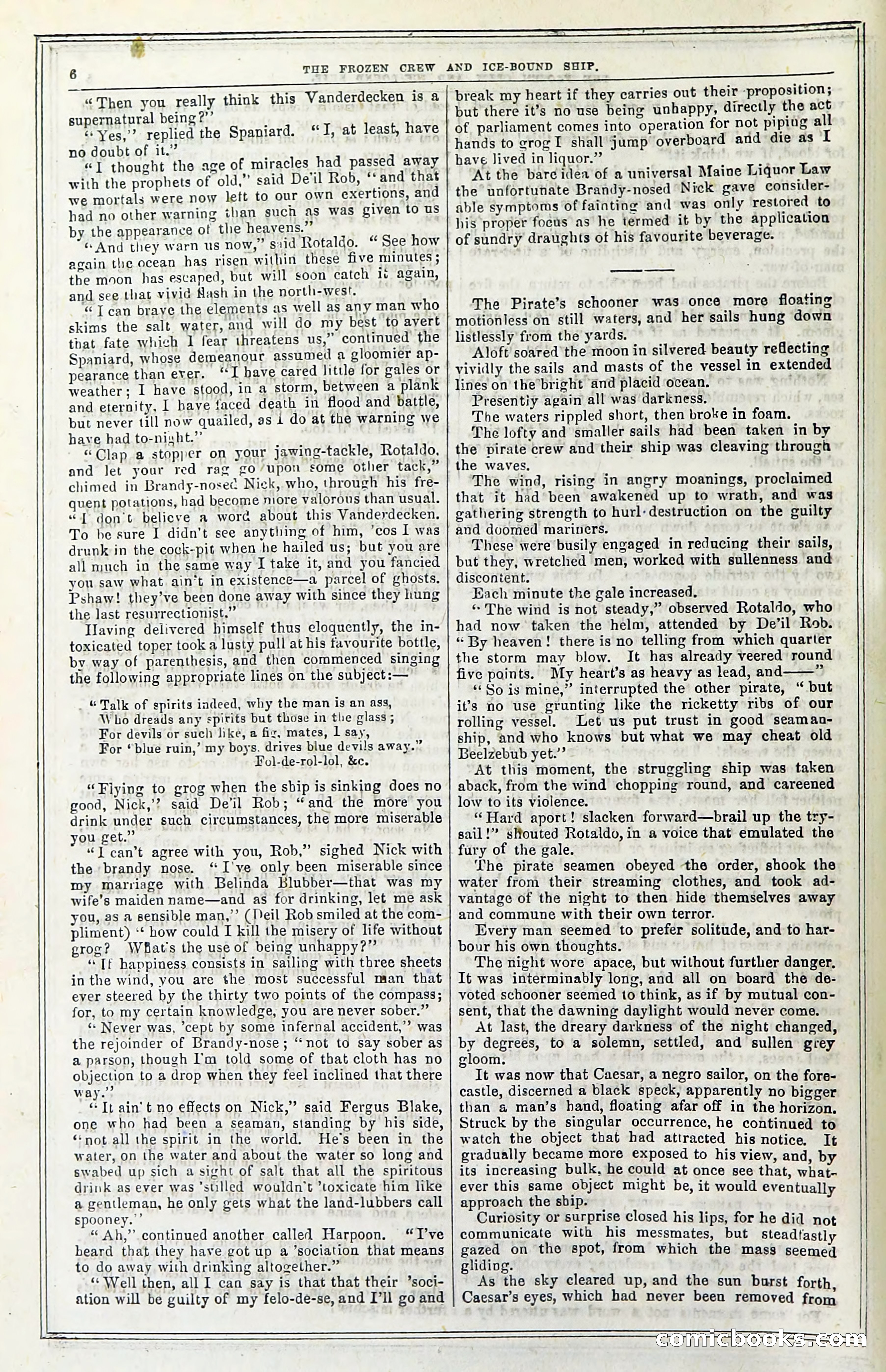 The Frozen Crew Of The Ice-Bound Ship; Or, Terrors Of The Arctic Region — page 12 of 98