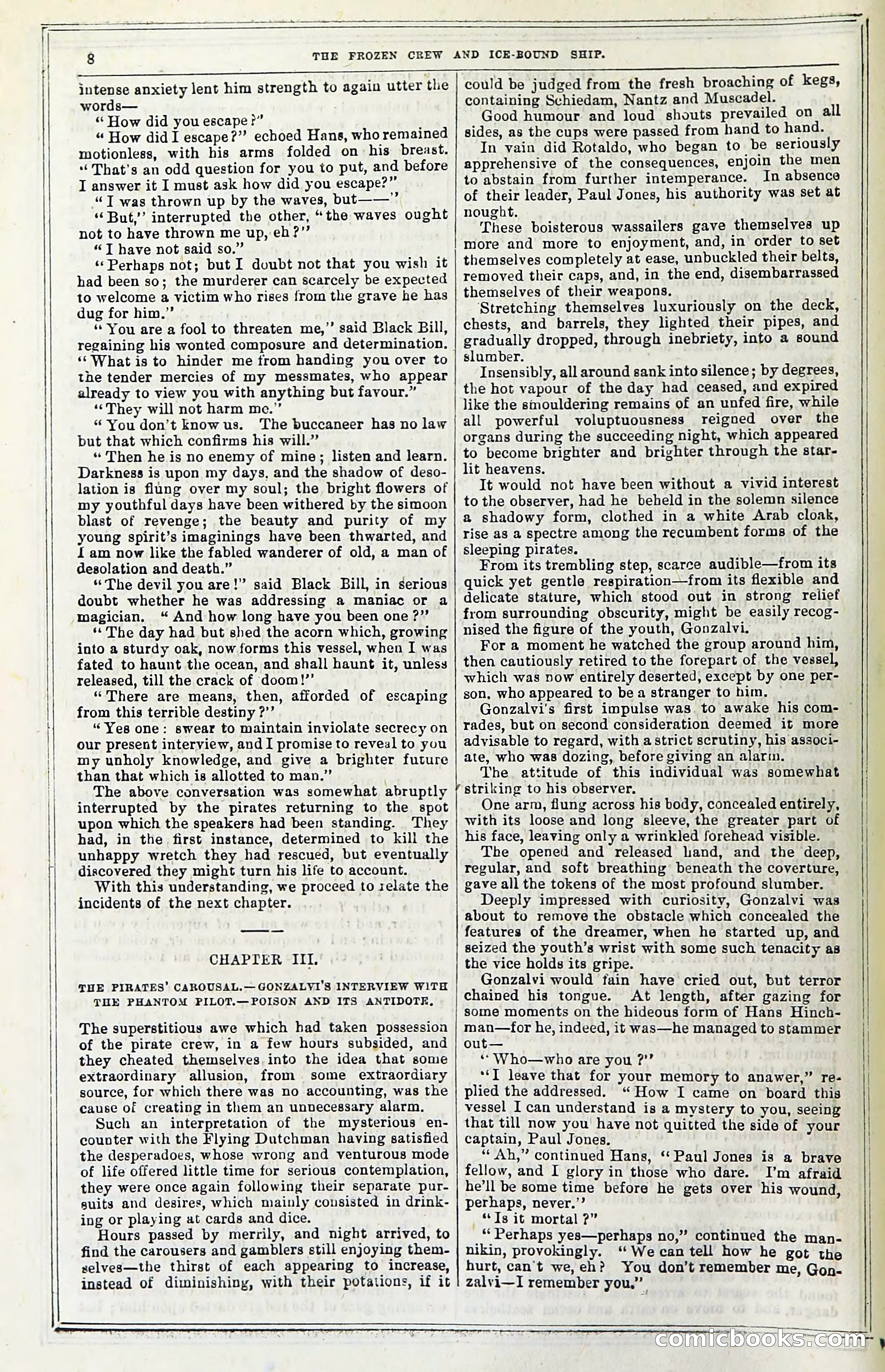 The Frozen Crew Of The Ice-Bound Ship; Or, Terrors Of The Arctic Region — page 14 of 98
