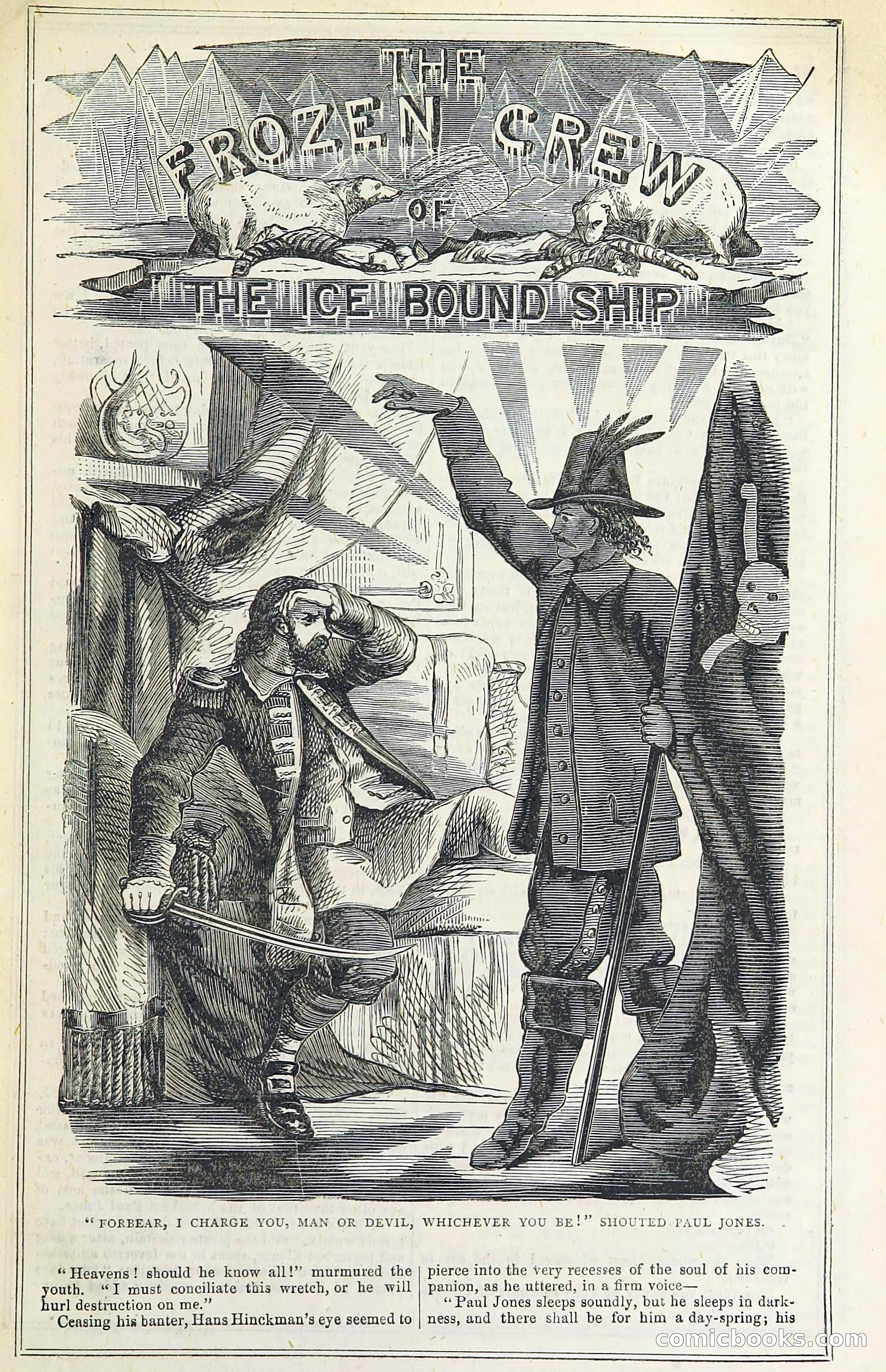 The Frozen Crew Of The Ice-Bound Ship; Or, Terrors Of The Arctic Region — page 15 of 98